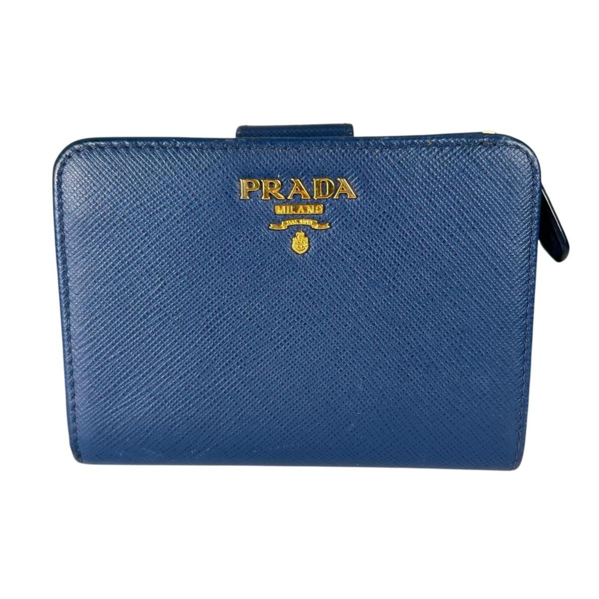 Saffiano Leather Wallet (Bi-Fold) (Pre-Owned) - Prada - Modalova