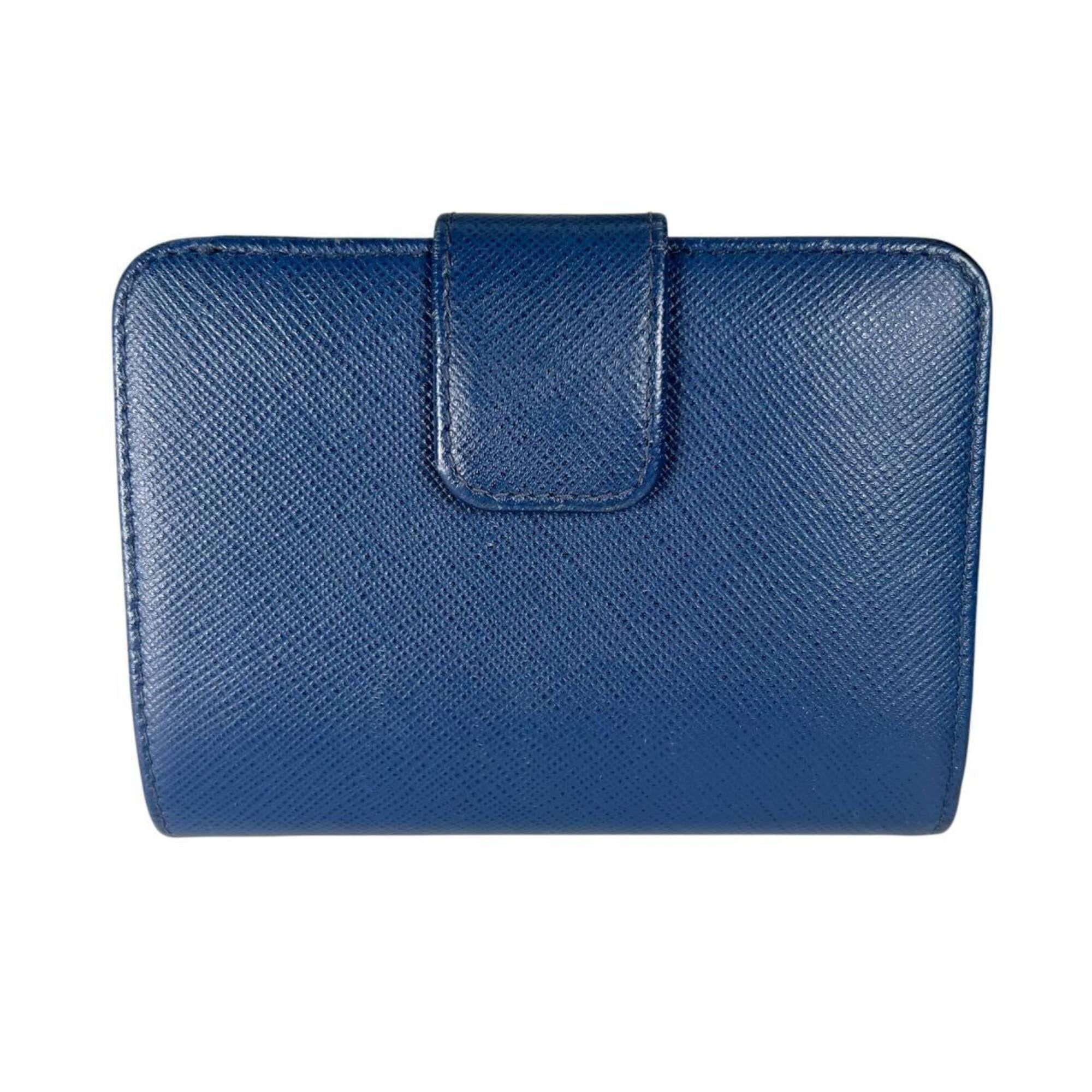 Saffiano Leather Wallet (Bi-Fold) (Pre-Owned) - Prada - Modalova