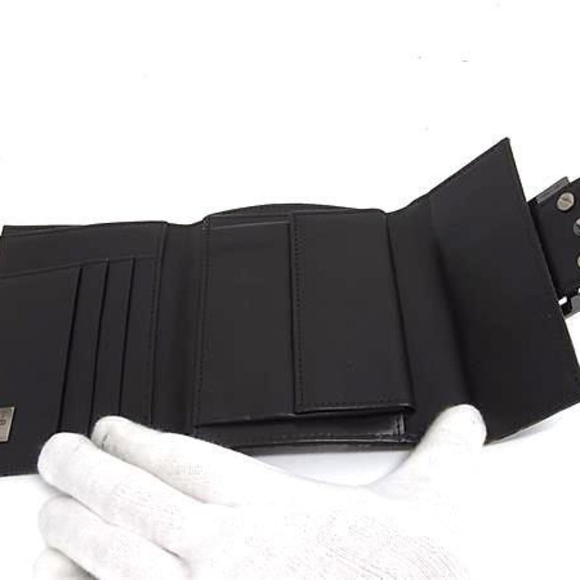 Canvas Leather Wallet (Tri-Fold) (Pre-Owned) - Fendi - Modalova