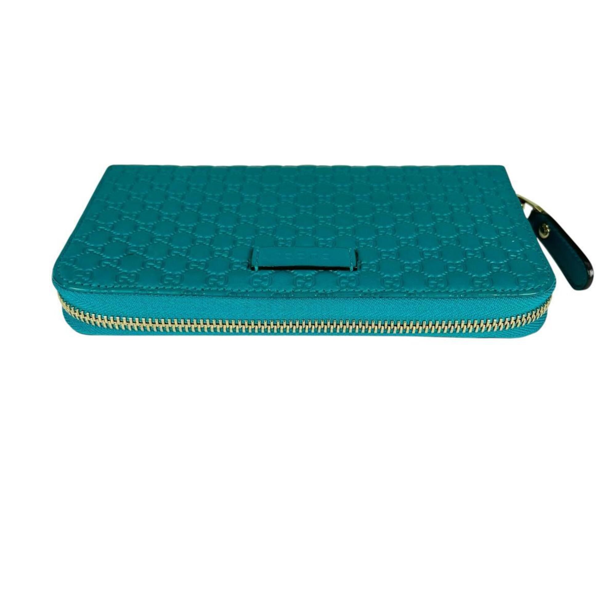Microssima Leather Long Wallet (Bi-Fold) (Pre-Owned) - Gucci - Modalova