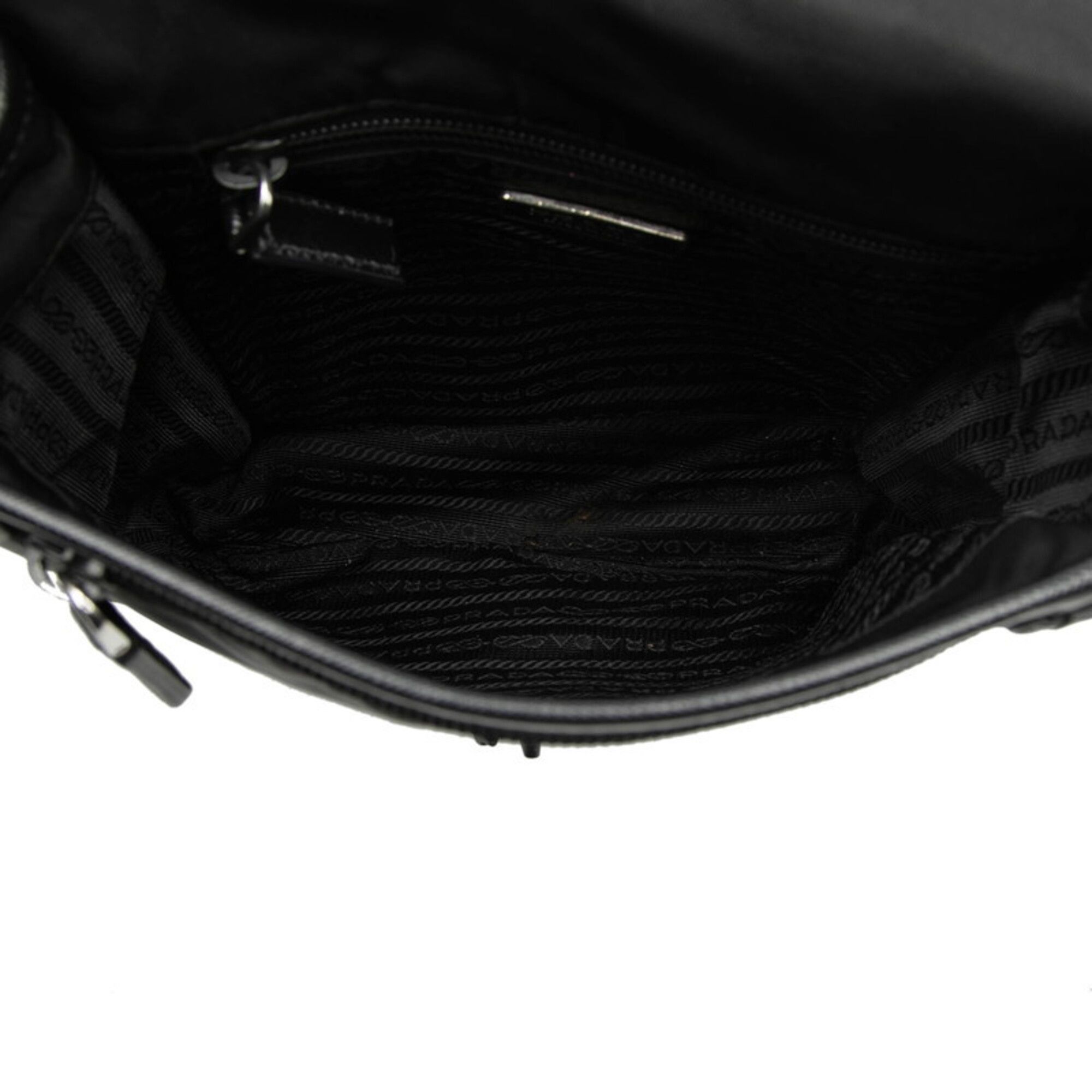 Nylon Leather Shoulder Bag (Pre-Owned) - Prada - Modalova