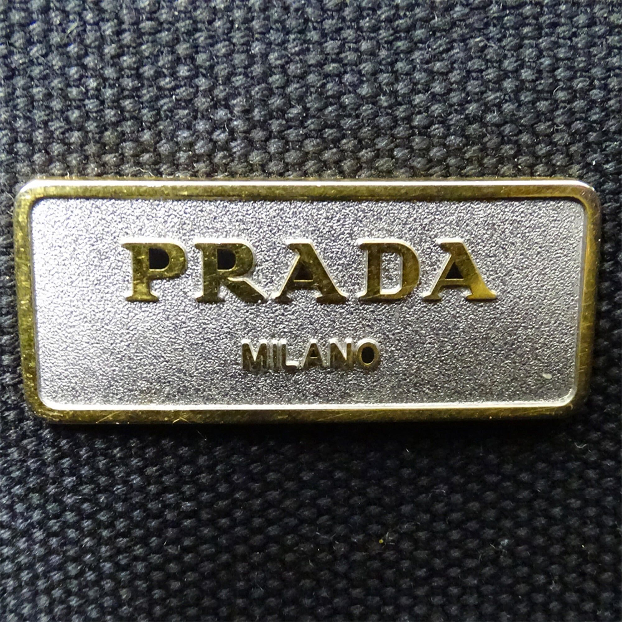 Canapa Canvas Handbag (Pre-Owned) - Prada - Modalova