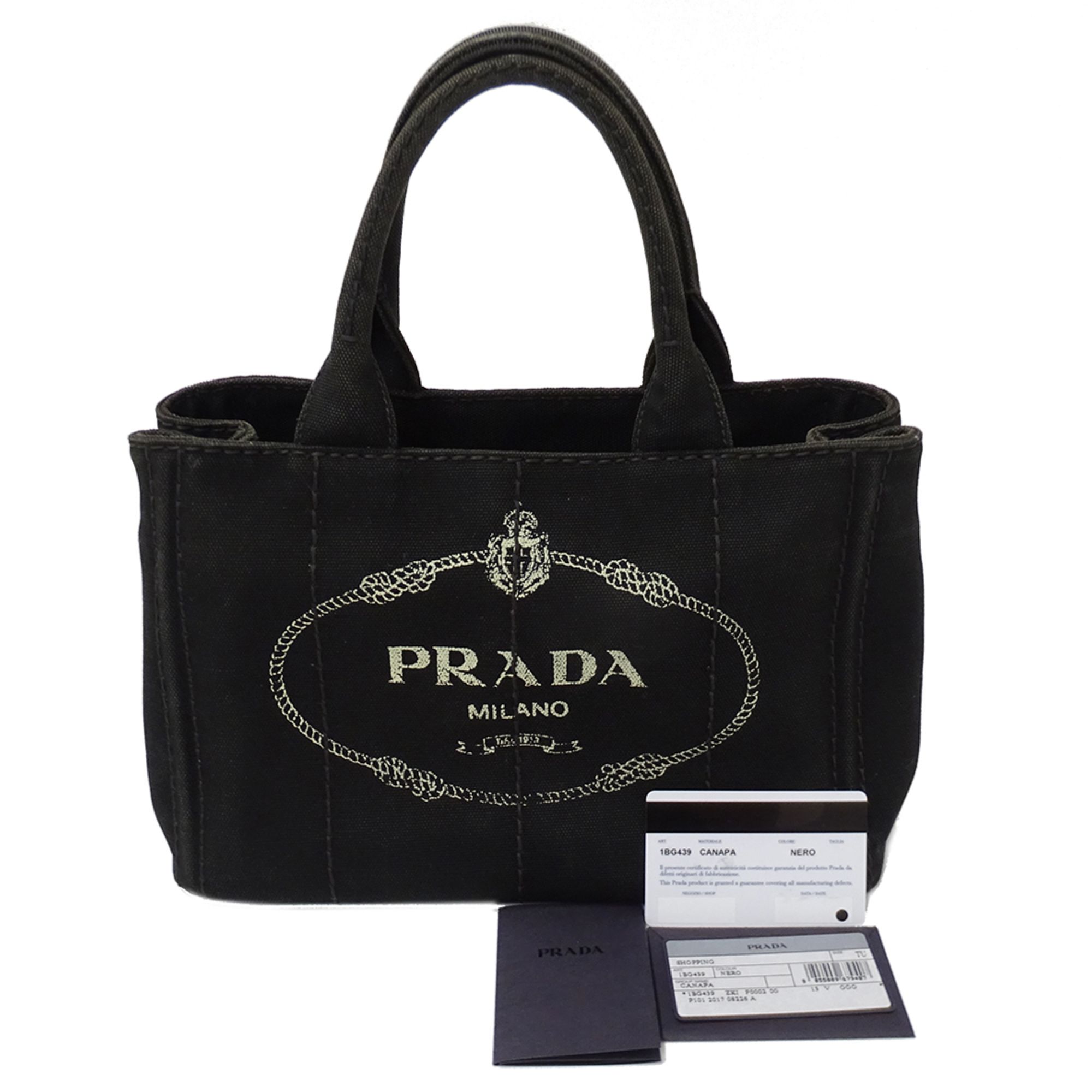 Canapa Canvas Handbag (Pre-Owned) - Prada - Modalova