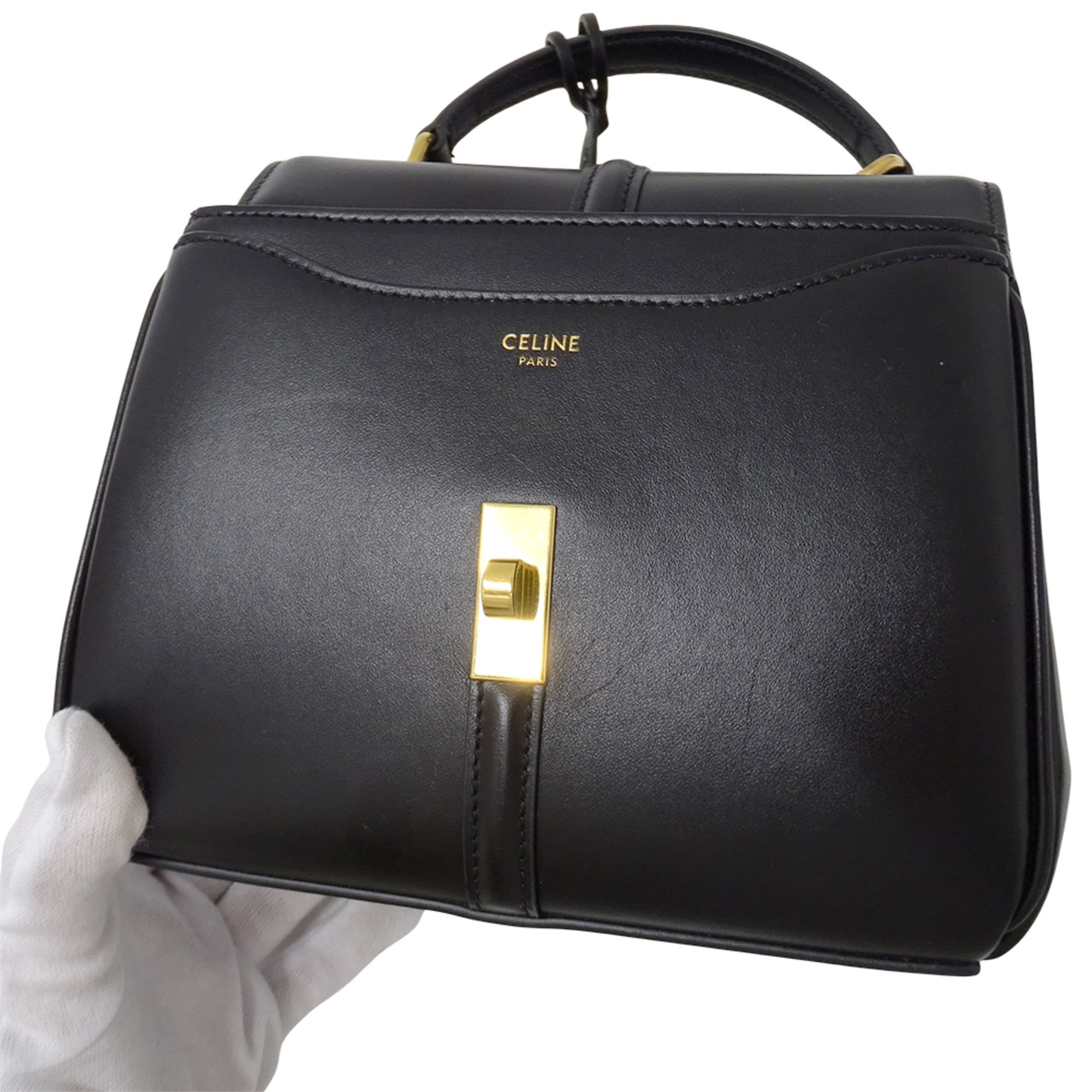 Leather Handbag Shoulder Bag (Pre-Owned) - Celine - Modalova