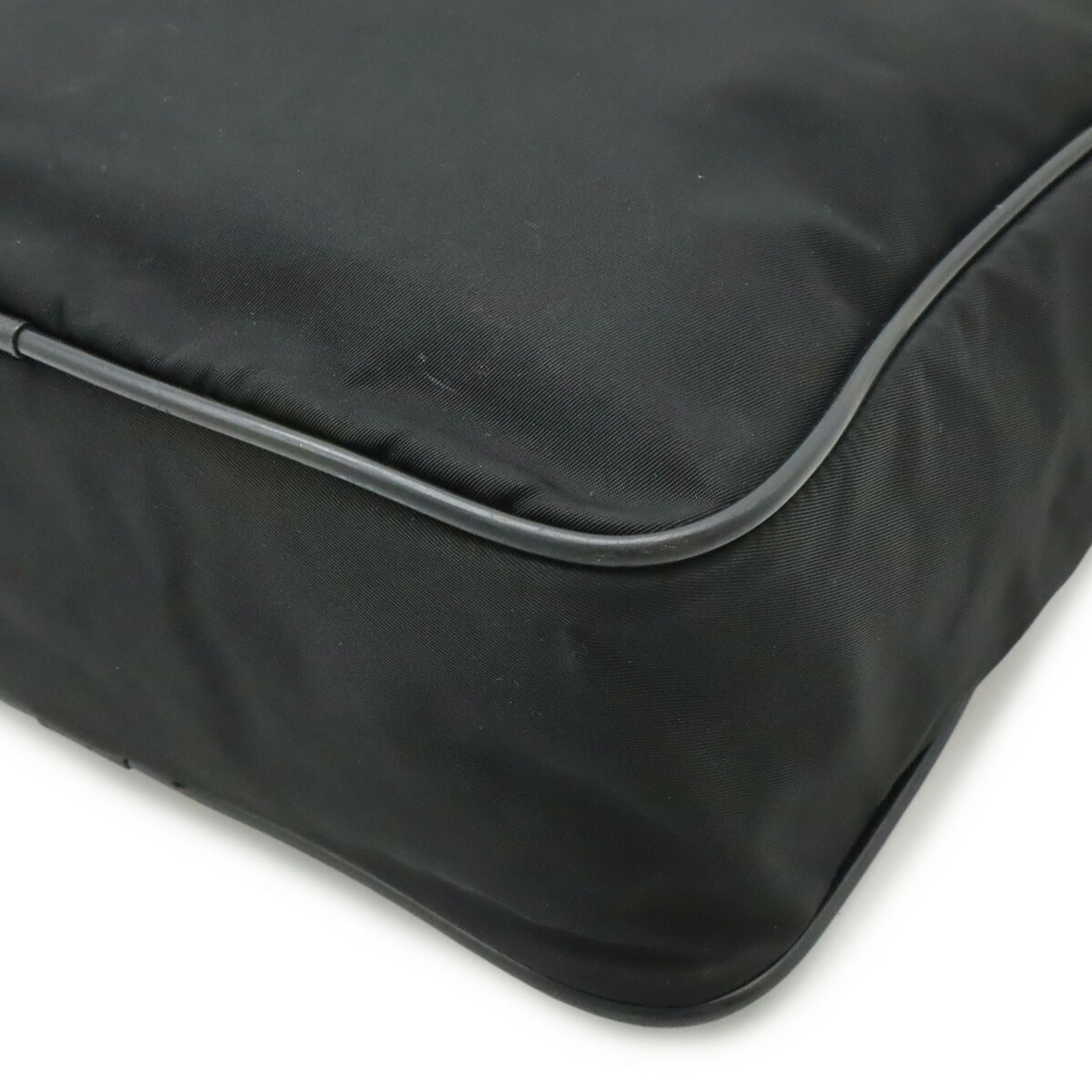 Nylon Leather Messenger Bag Shoulder Bag (Pre-Owned) - Prada - Modalova