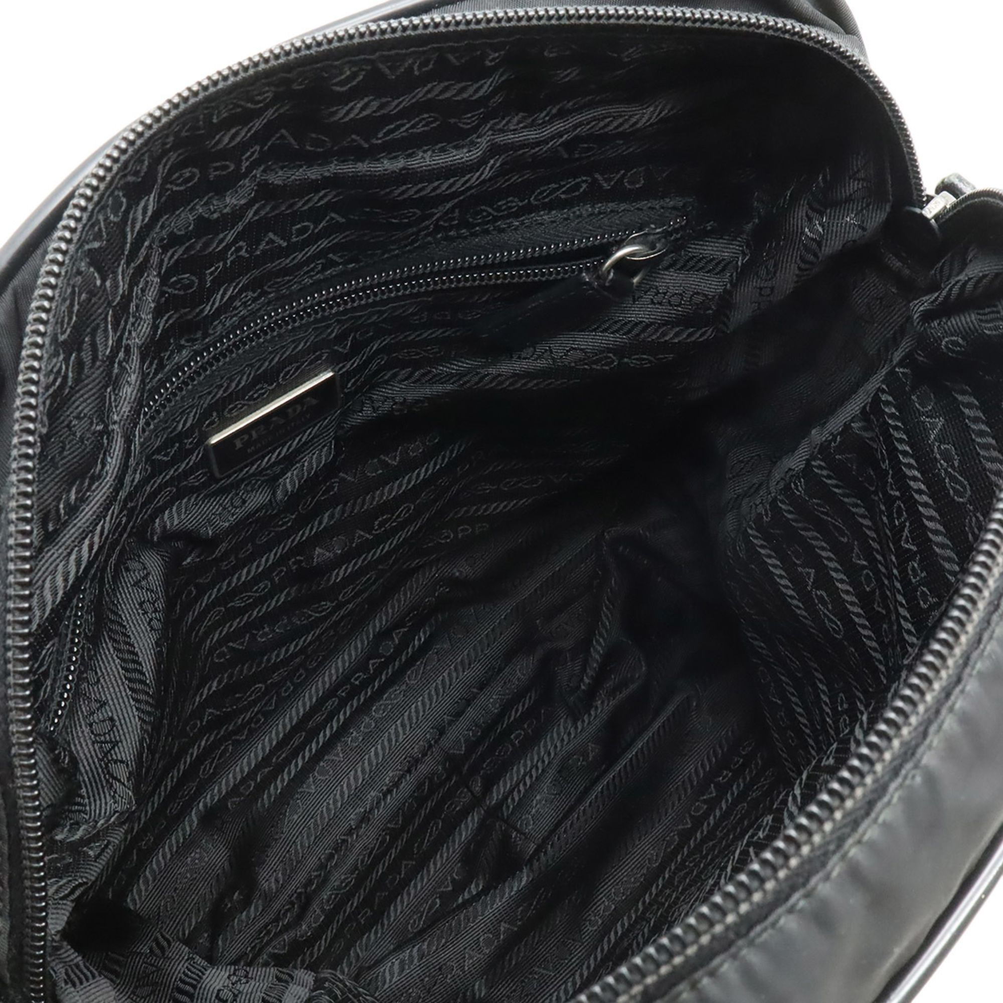 Nylon Leather Messenger Bag Shoulder Bag (Pre-Owned) - Prada - Modalova