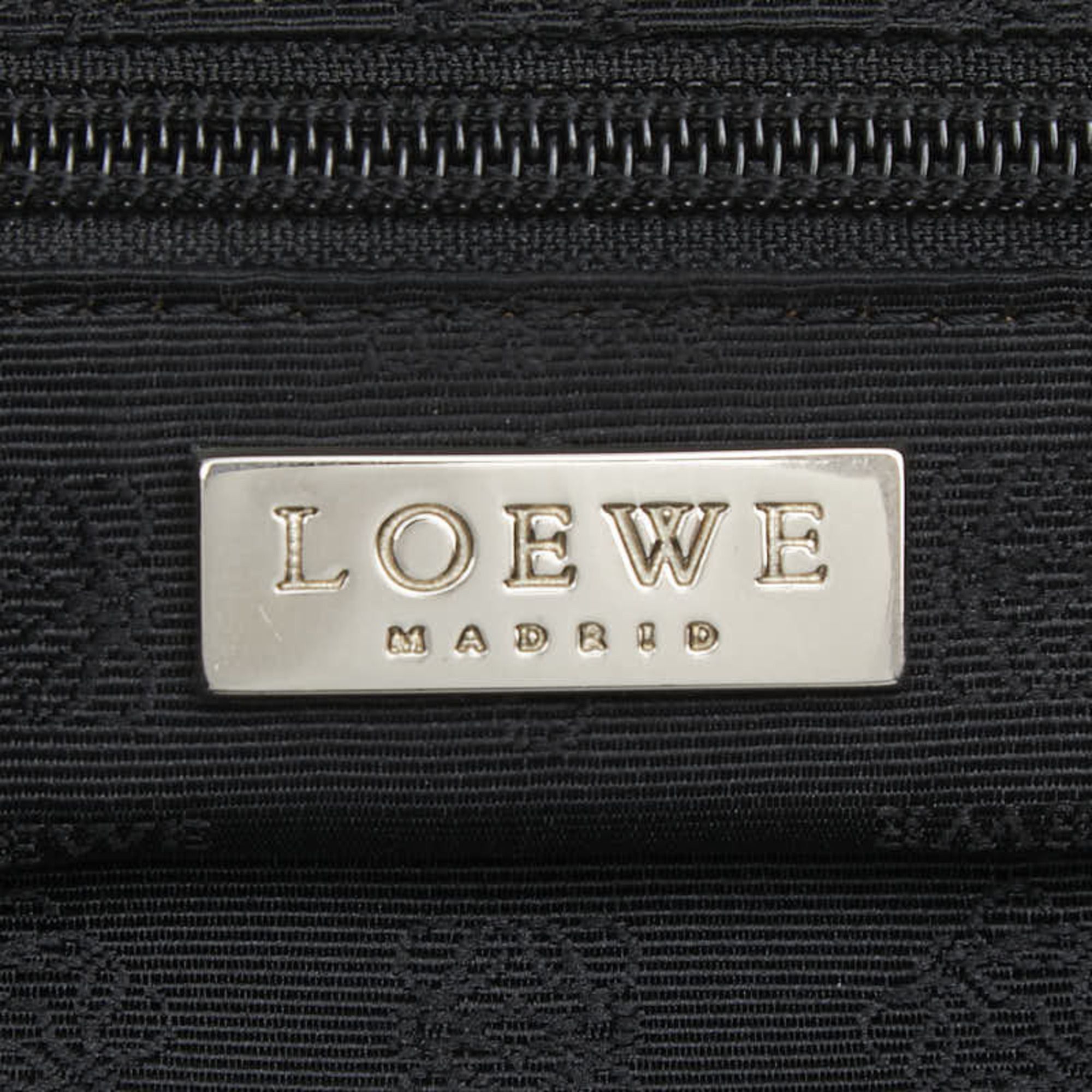 Canvas Leather Shoulder Bag (Pre-Owned) - Loewe - Modalova