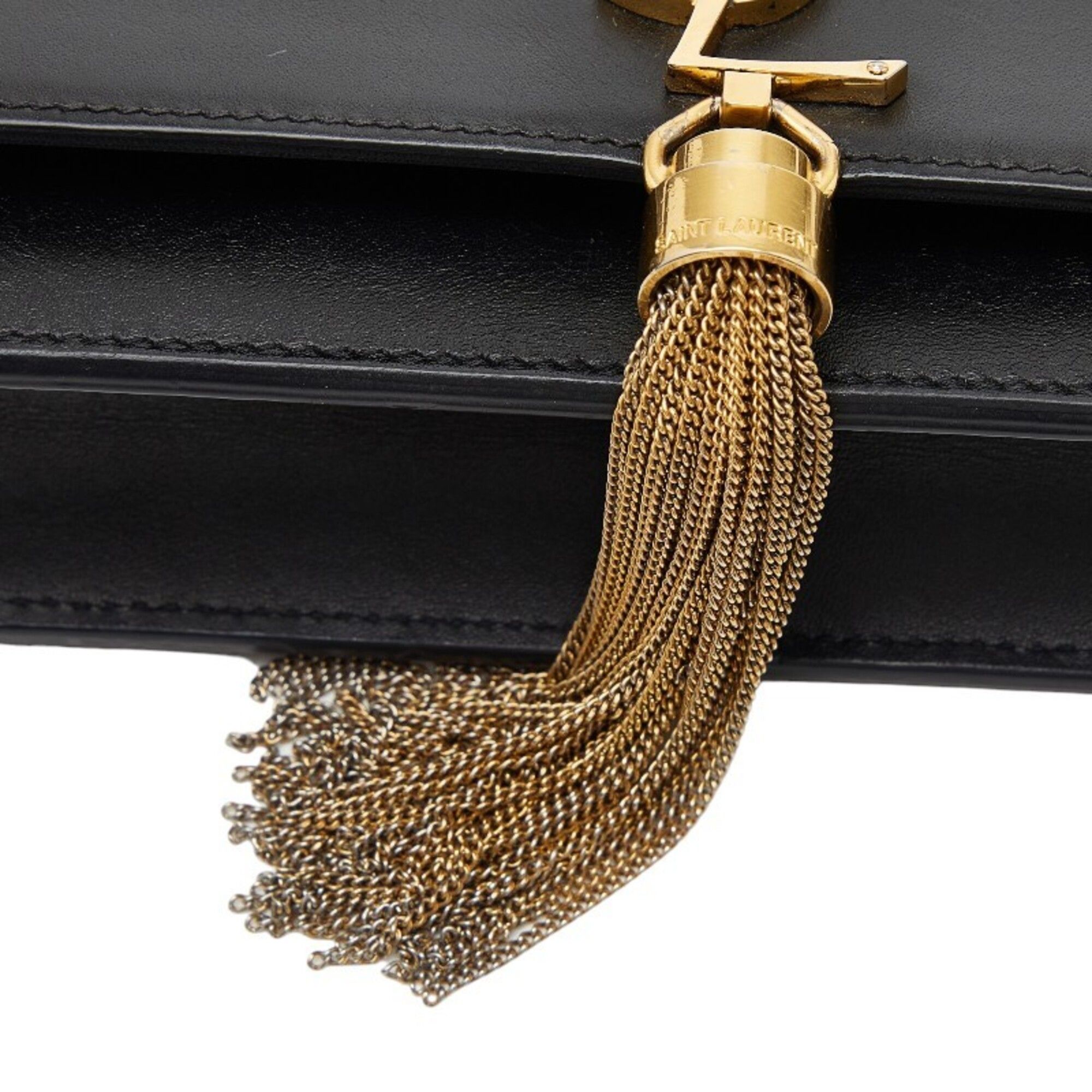 Leather Shoulder Bag (Pre-Owned) - Saint Laurent - Modalova