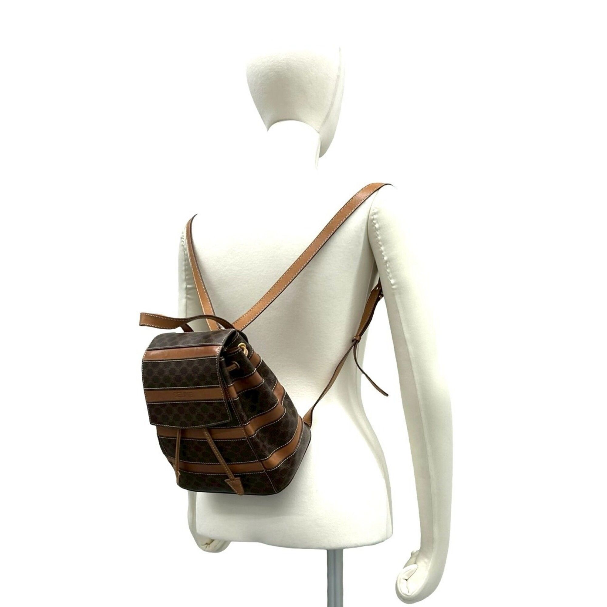 Leather Pvc Backpack (Pre-Owned) - Celine - Modalova