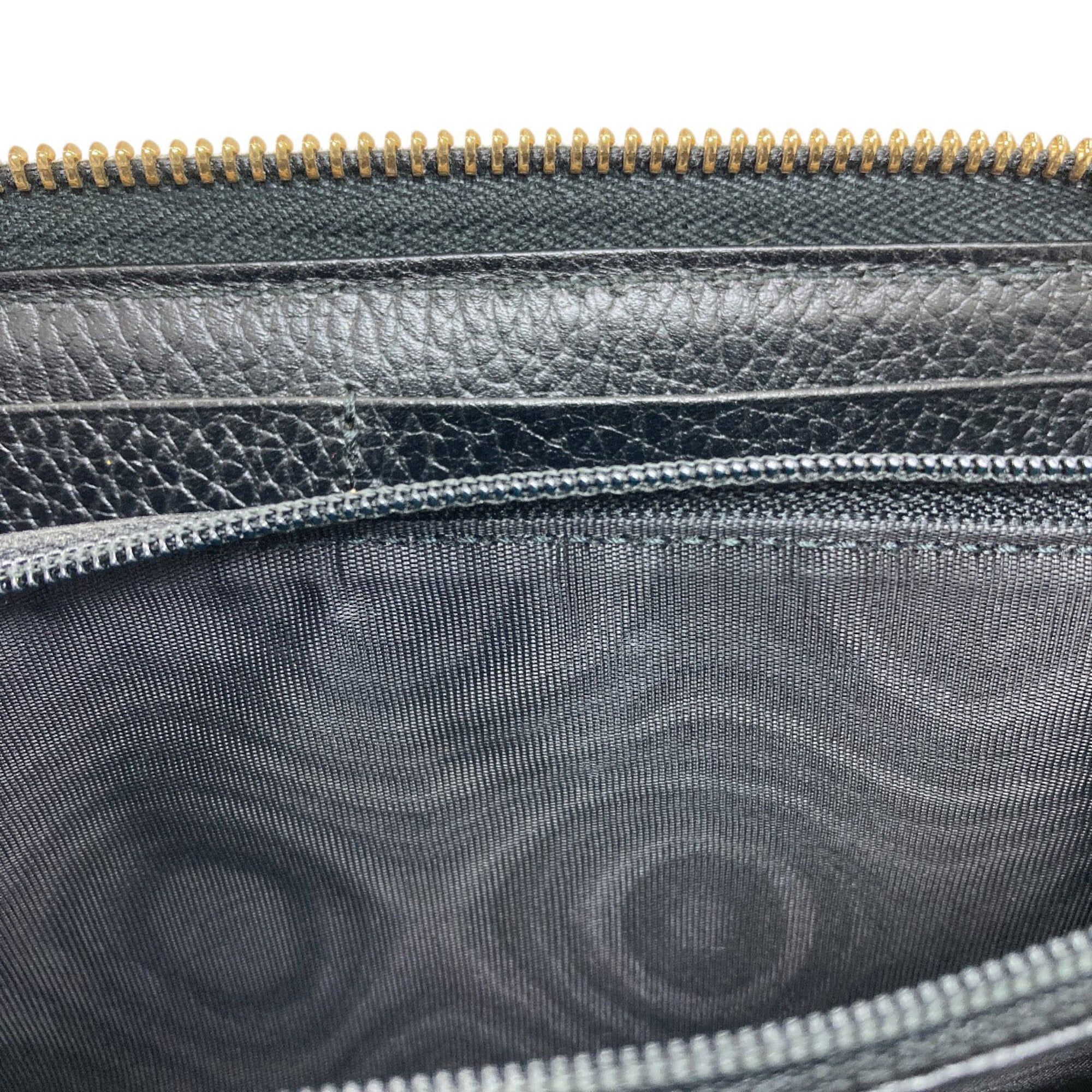 Leather Long Wallet (Bi-Fold) (Pre-Owned) - Gucci - Modalova