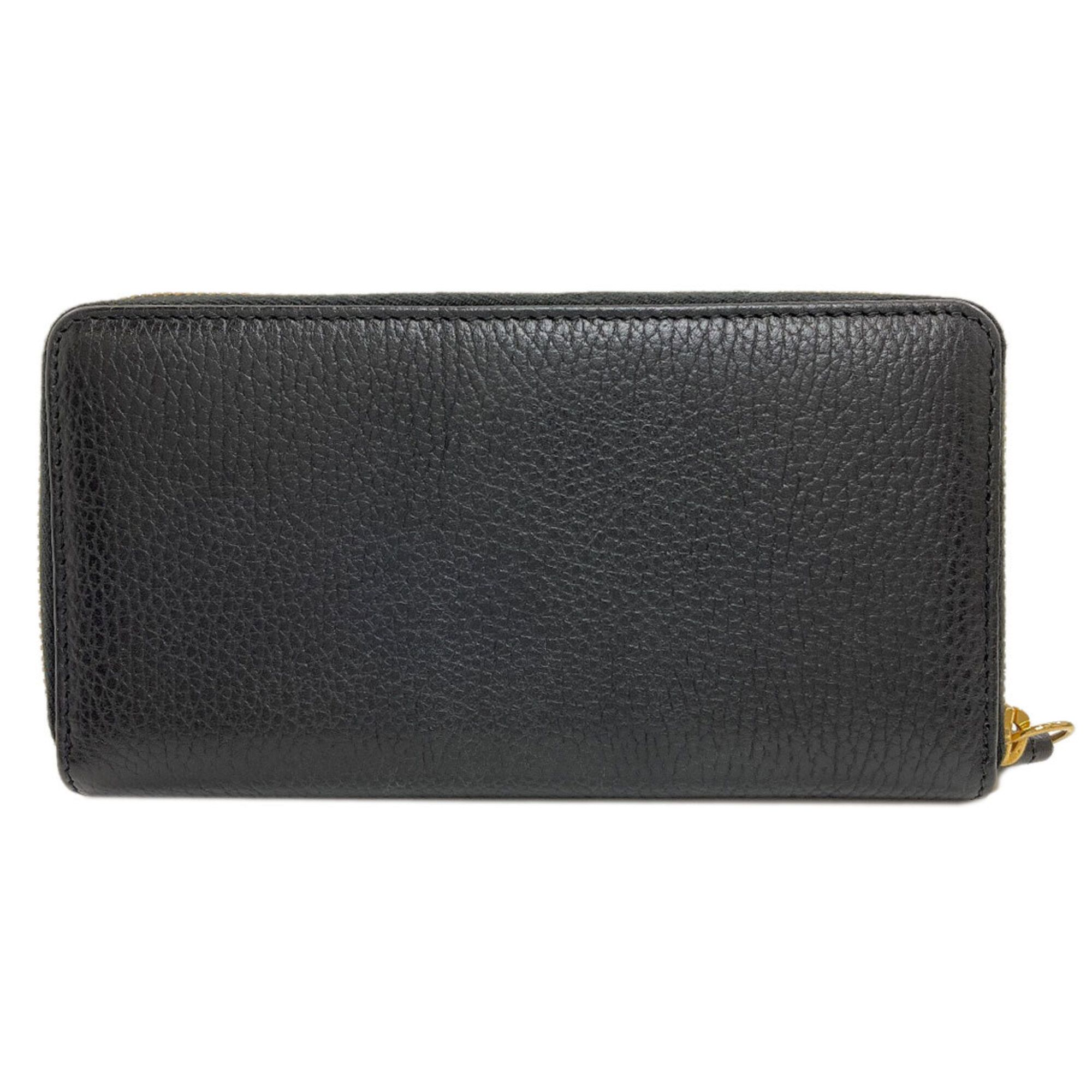 Leather Long Wallet (Bi-Fold) (Pre-Owned) - Gucci - Modalova