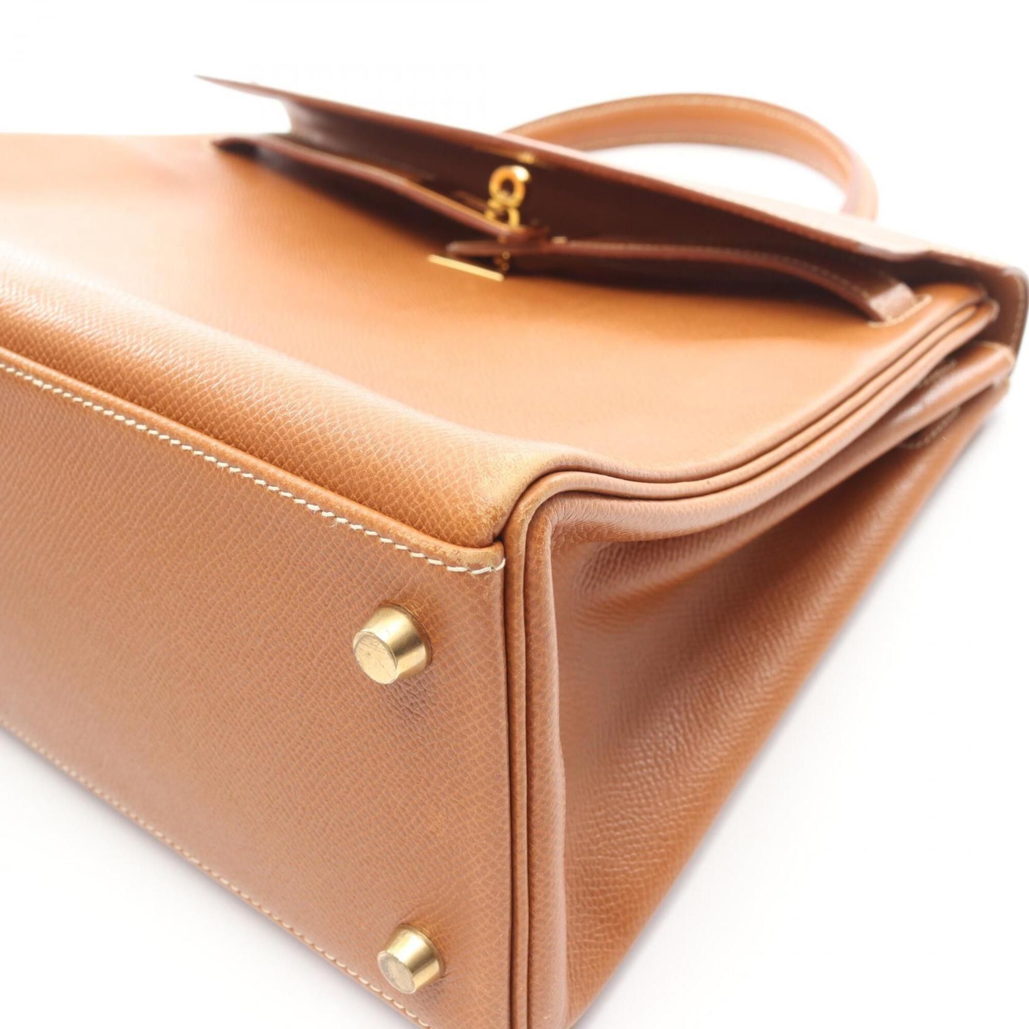 Courchevel Leather Handbag (Pre-Owned) - Hermes - Modalova