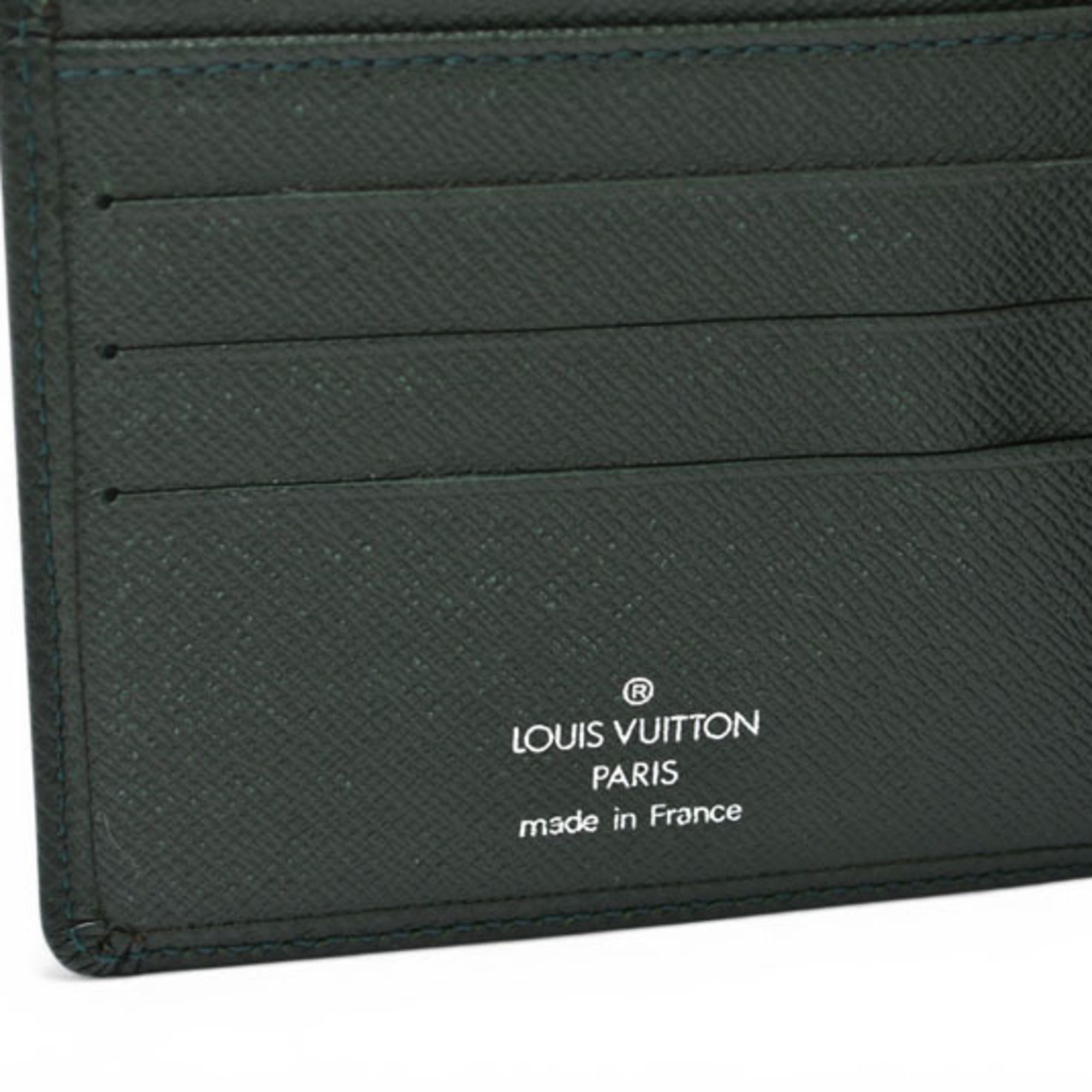 Taiga Leather Wallet (Bi-Fold) (Pre-Owned) - Louis Vuitton - Modalova