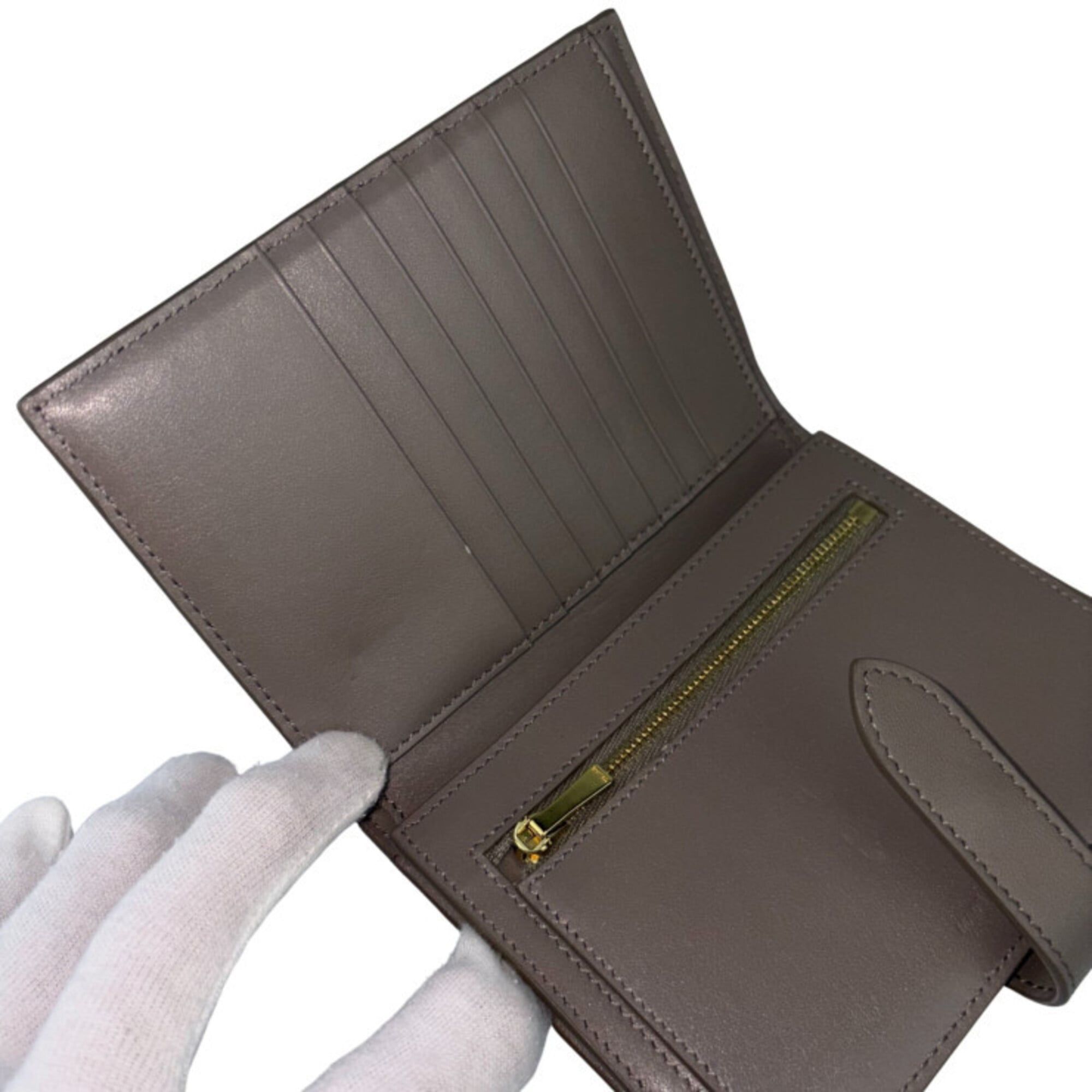 Leather Wallet (Bi-Fold) (Pre-Owned) - Celine - Modalova