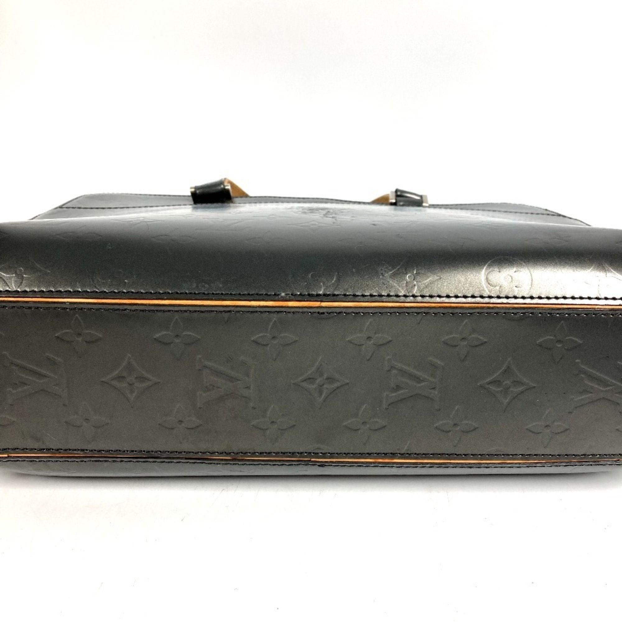 Monogram Mat Leather Briefcase Tote Bag (Pre-Owned) - Louis Vuitton - Modalova