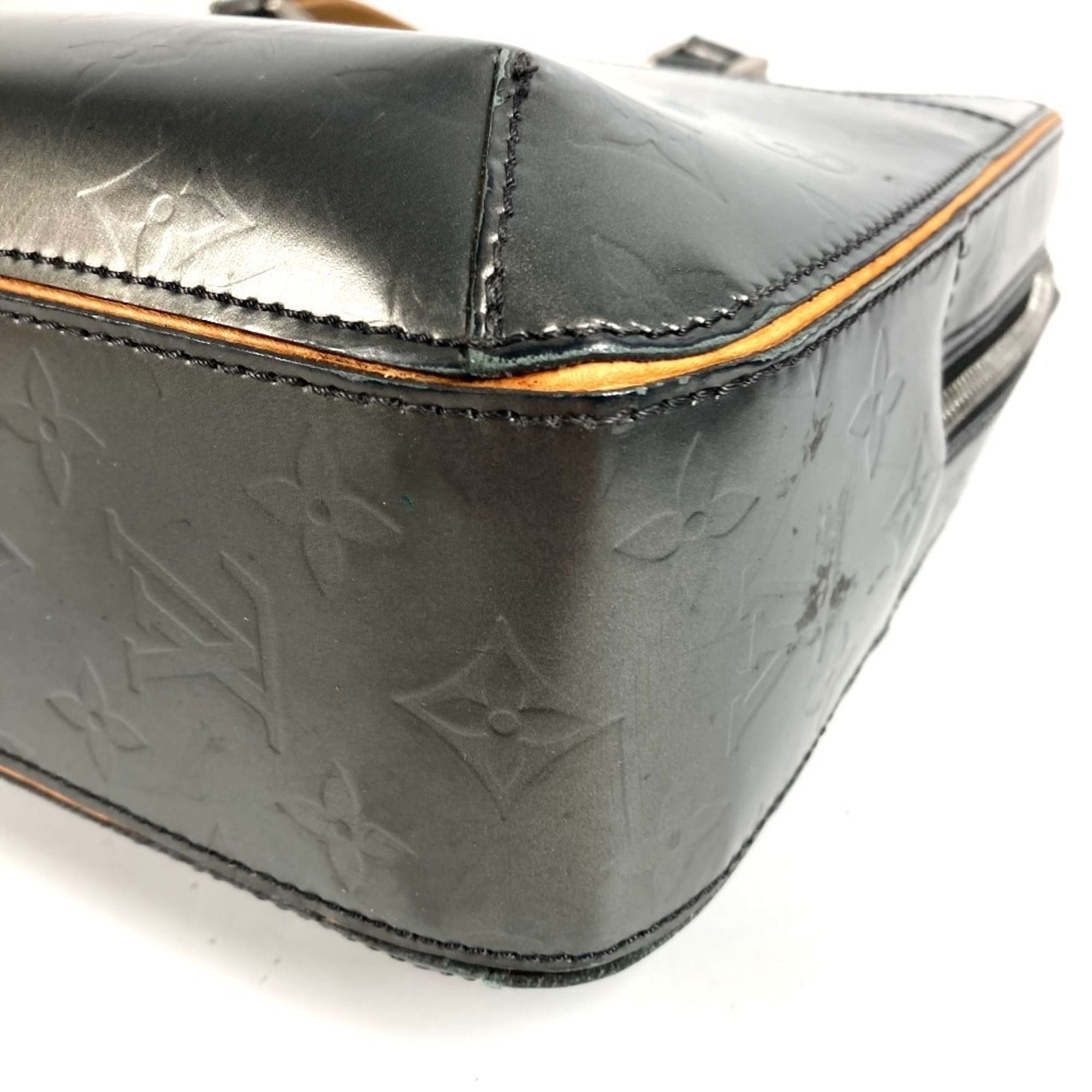 Monogram Mat Leather Briefcase Tote Bag (Pre-Owned) - Louis Vuitton - Modalova