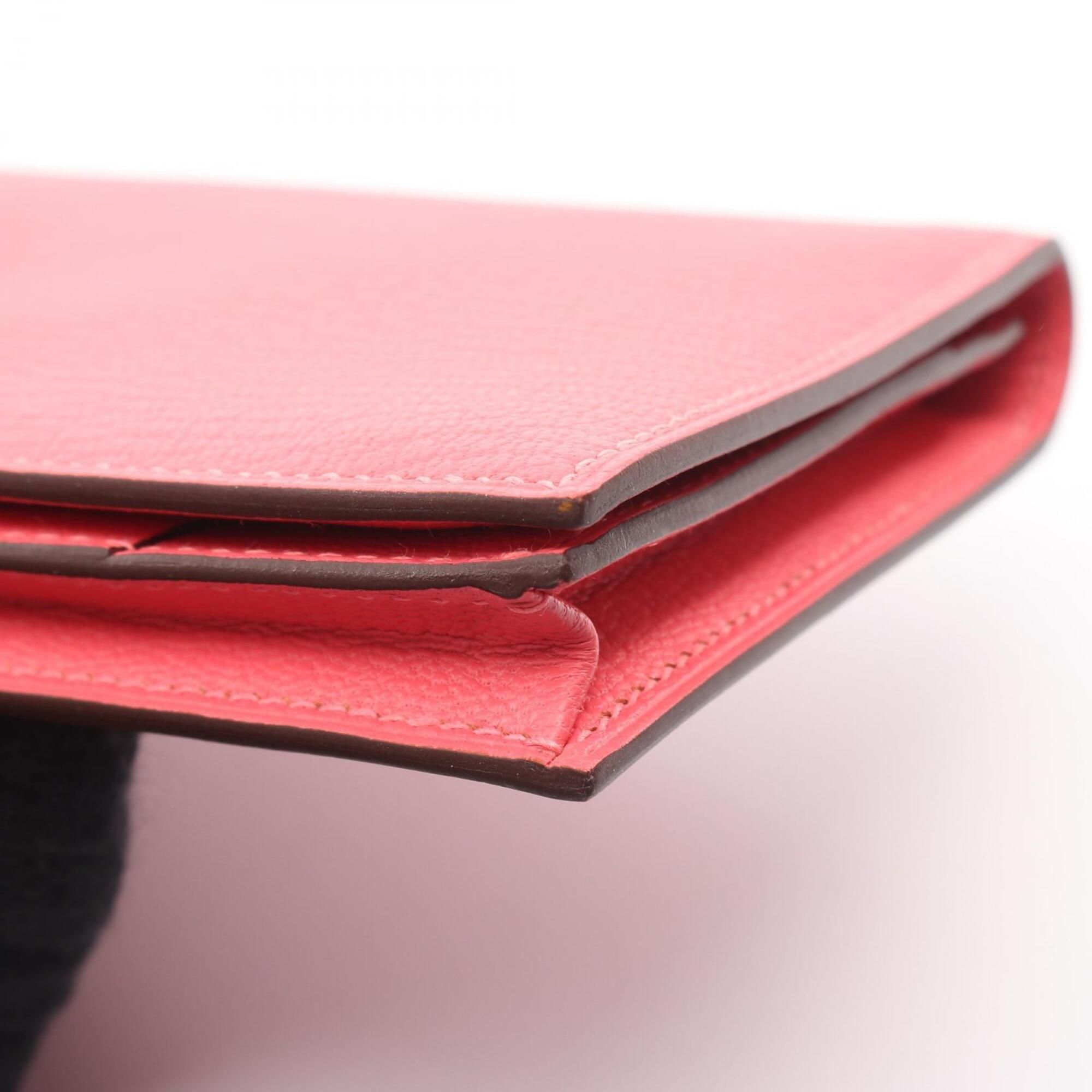 Chevre Leather Long Wallet (Bi-Fold) (Pre-Owned) - Hermes - Modalova