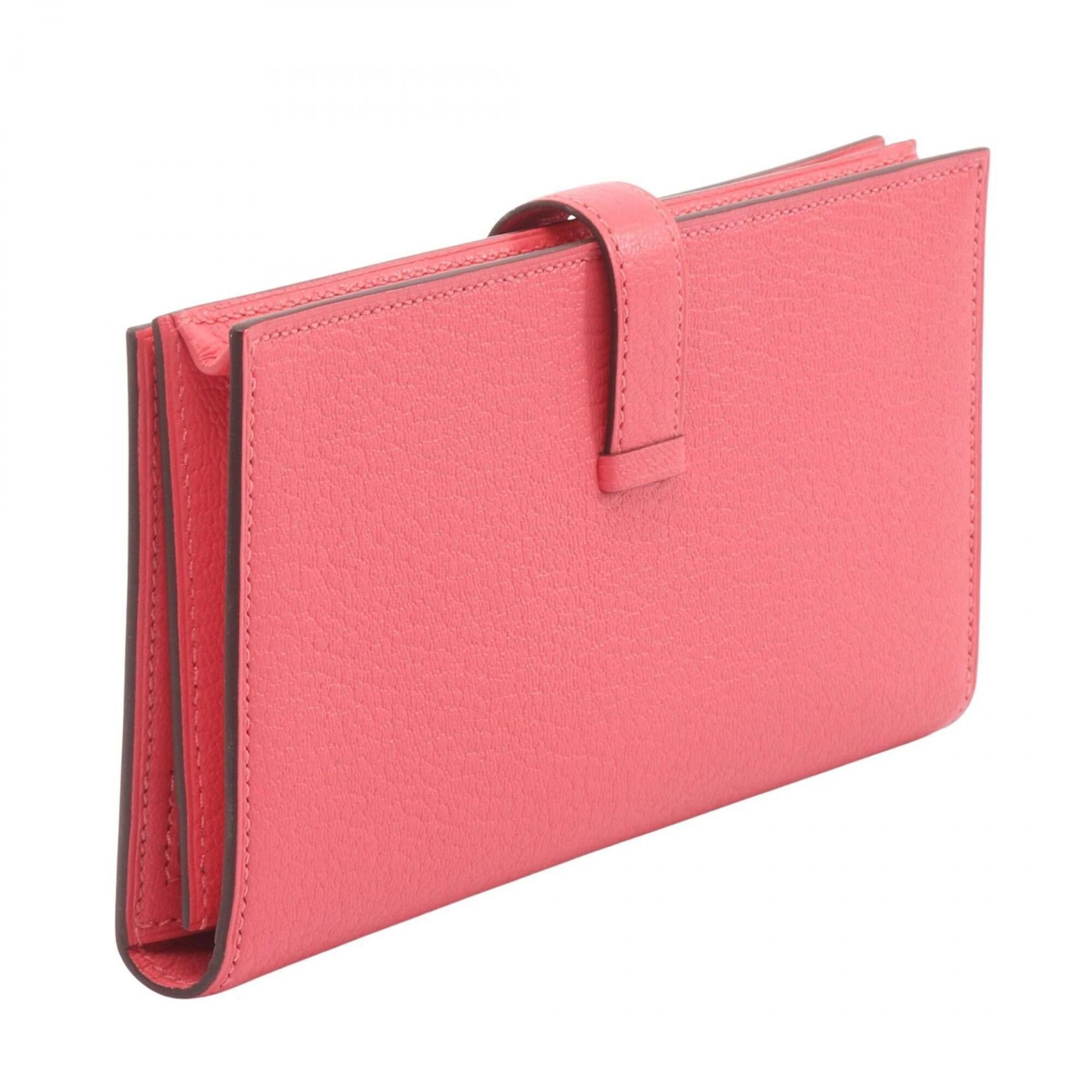 Chevre Leather Long Wallet (Bi-Fold) (Pre-Owned) - Hermes - Modalova