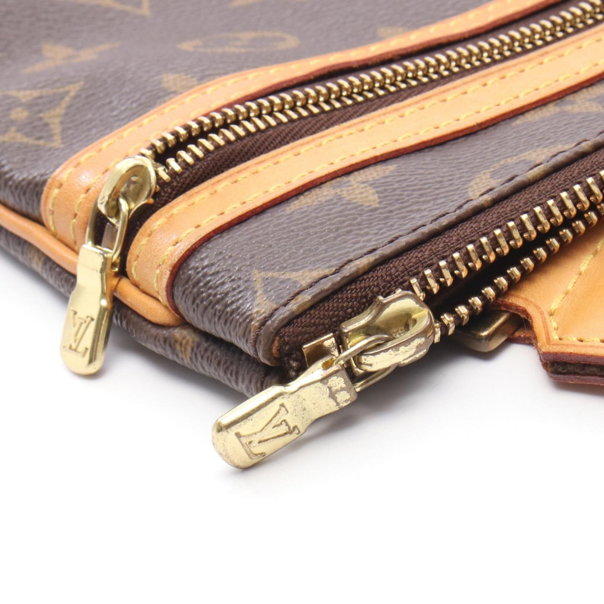 Coated Canvas Leather Handbag Shoulder Bag (Pre-Owned) - Louis Vuitton - Modalova