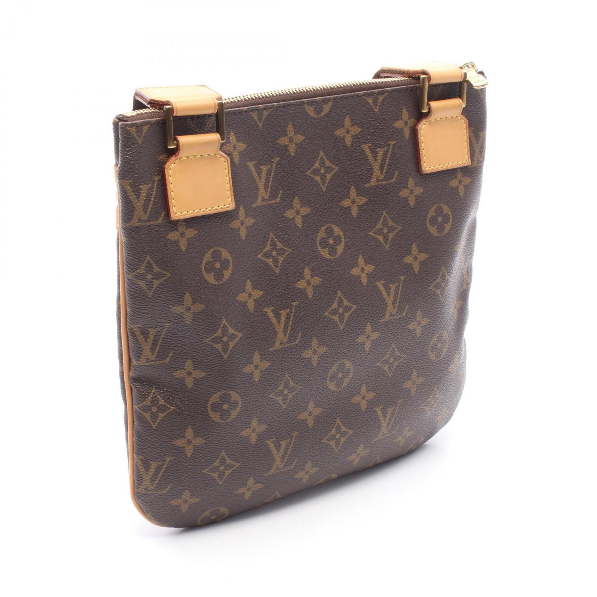 Coated Canvas Leather Handbag Shoulder Bag (Pre-Owned) - Louis Vuitton - Modalova