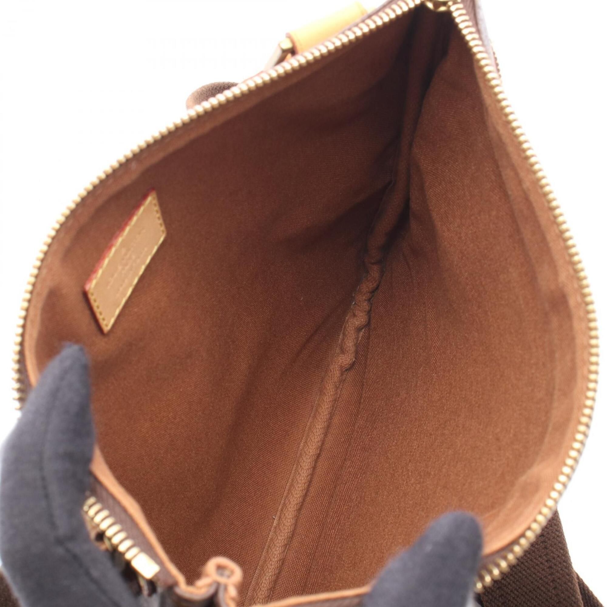 Coated Canvas Leather Handbag Shoulder Bag (Pre-Owned) - Louis Vuitton - Modalova