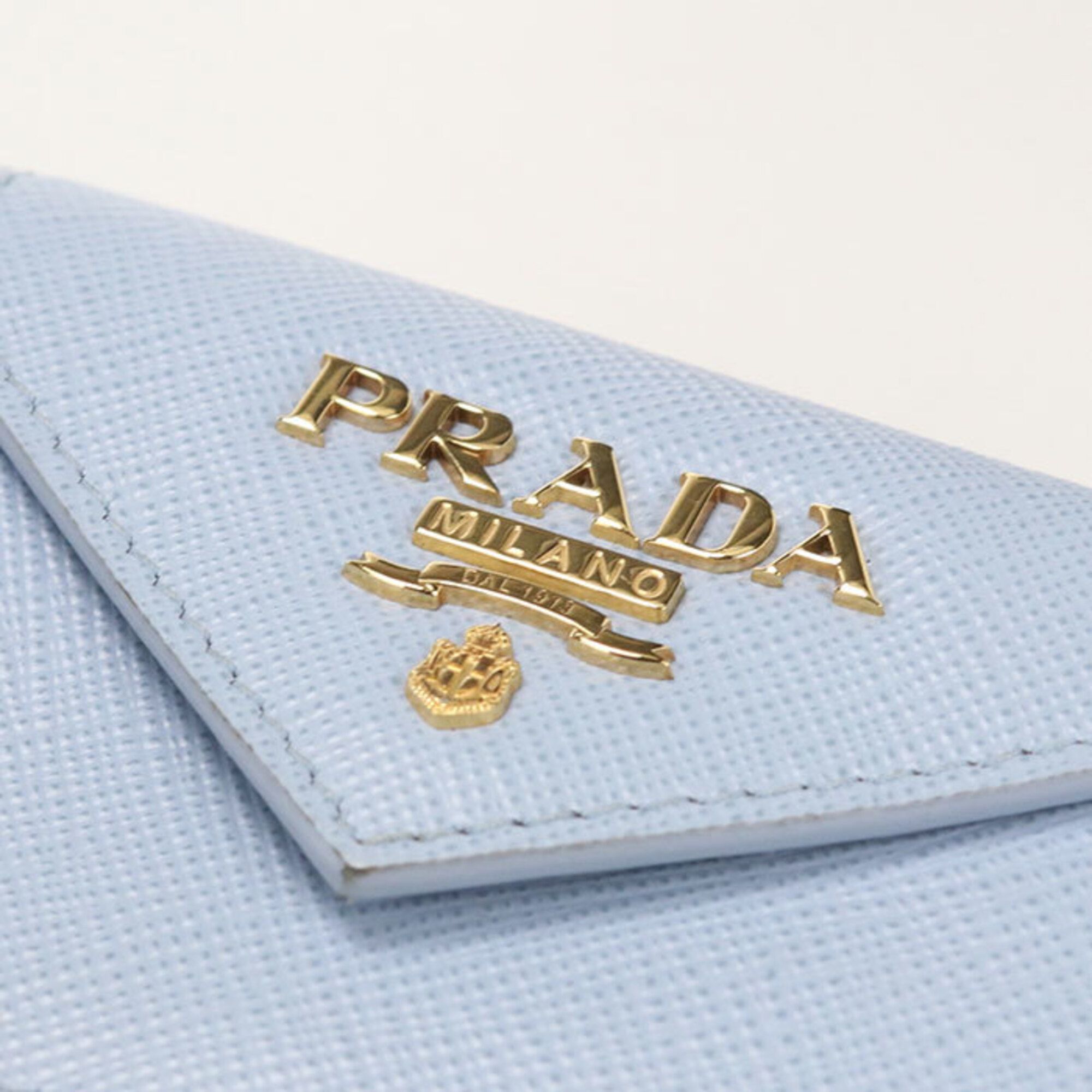 Leather Wallet (Tri-Fold) (Pre-Owned) - Prada - Modalova
