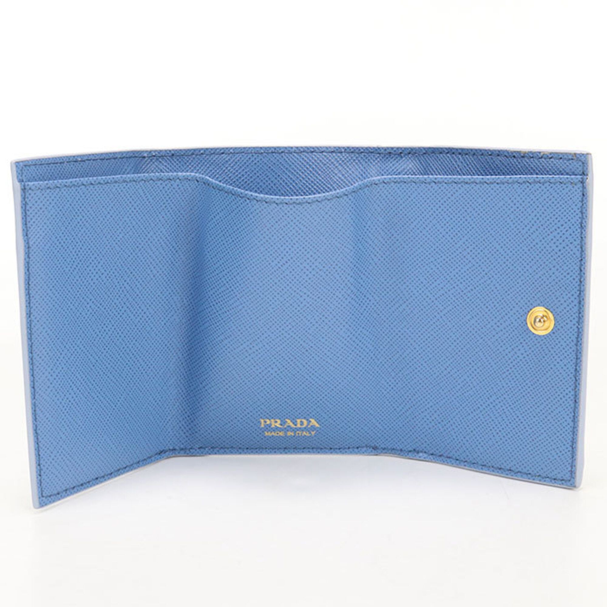 Leather Wallet (Tri-Fold) (Pre-Owned) - Prada - Modalova