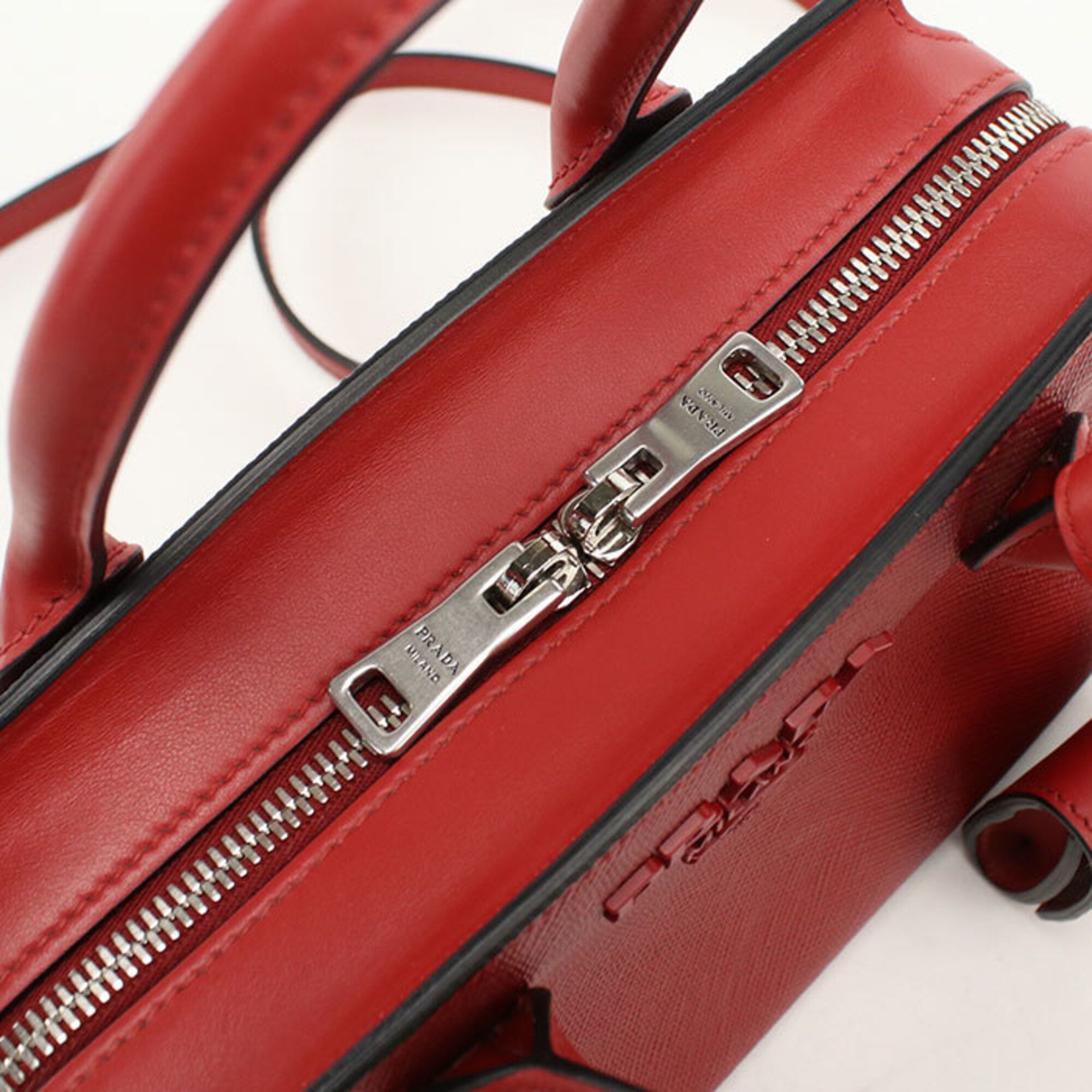 Leather Handbag (Pre-Owned) - Prada - Modalova