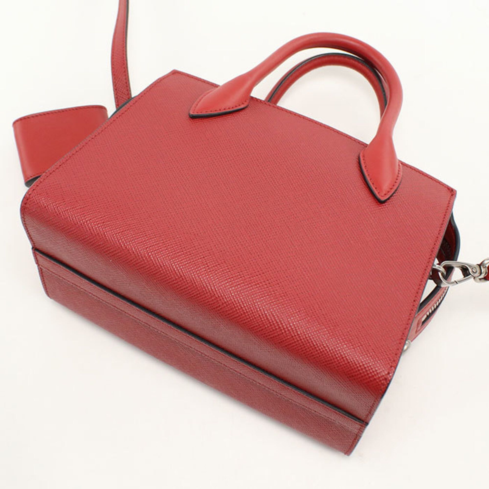 Leather Handbag (Pre-Owned) - Prada - Modalova
