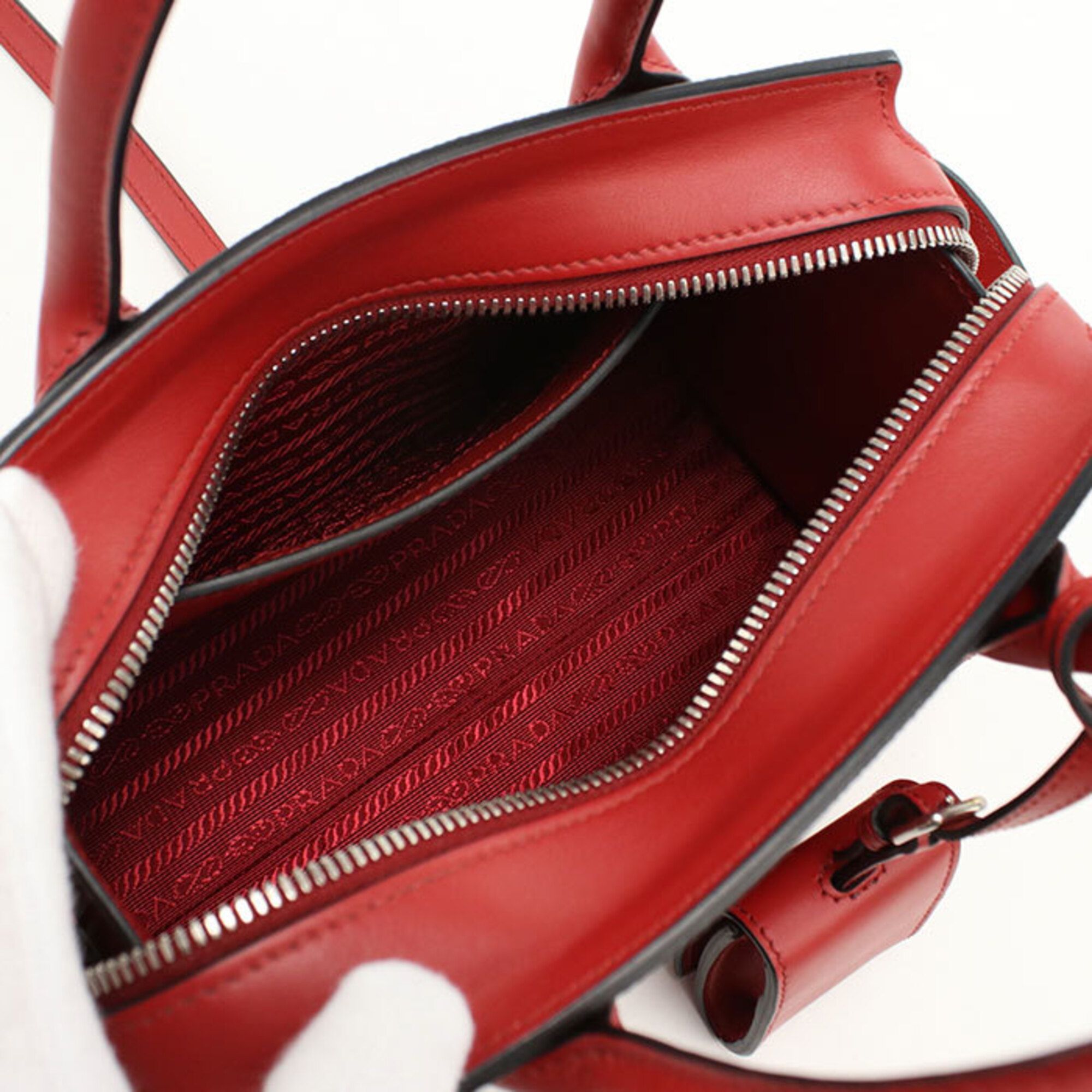 Leather Handbag (Pre-Owned) - Prada - Modalova