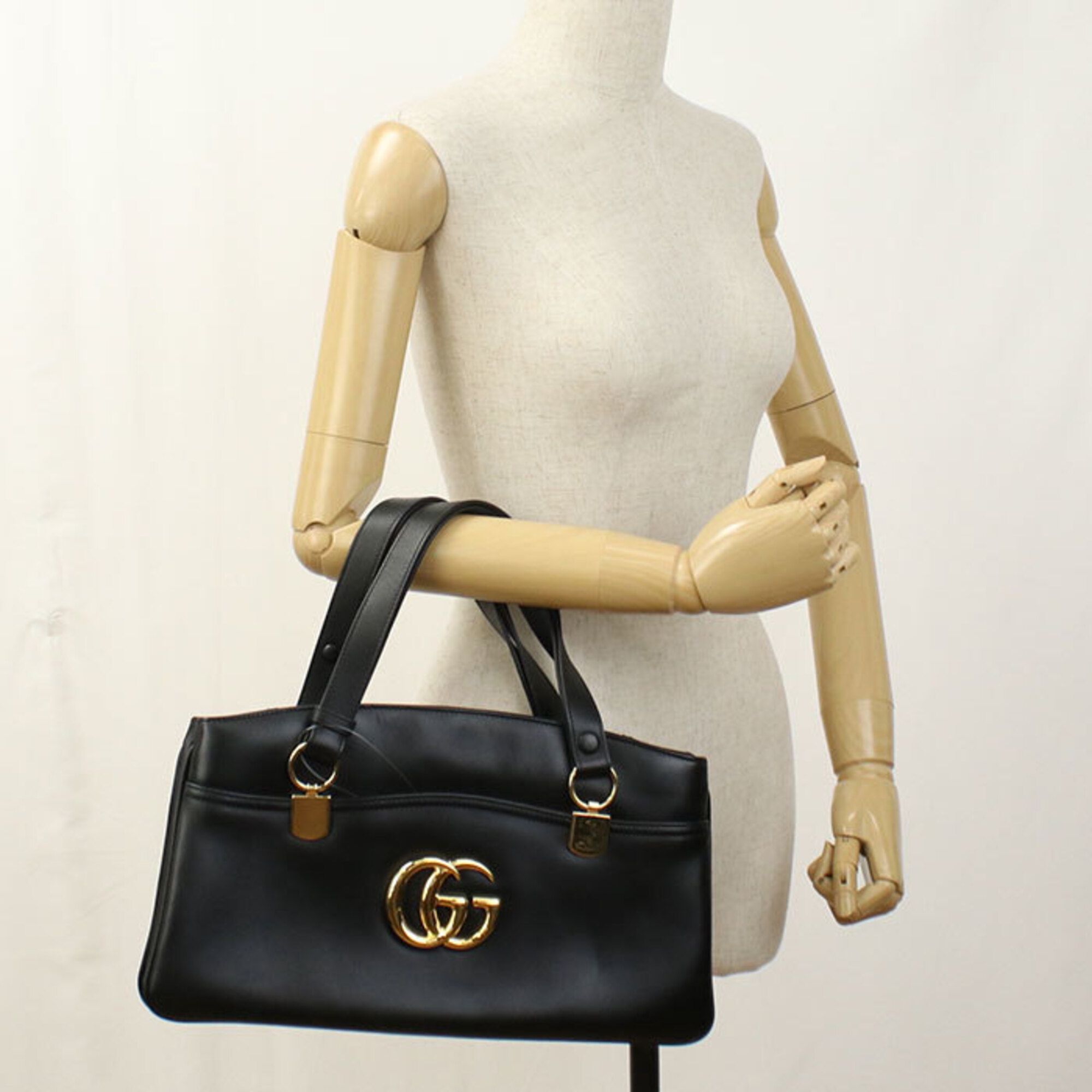 Leather Handbag (Pre-Owned) - Gucci - Modalova