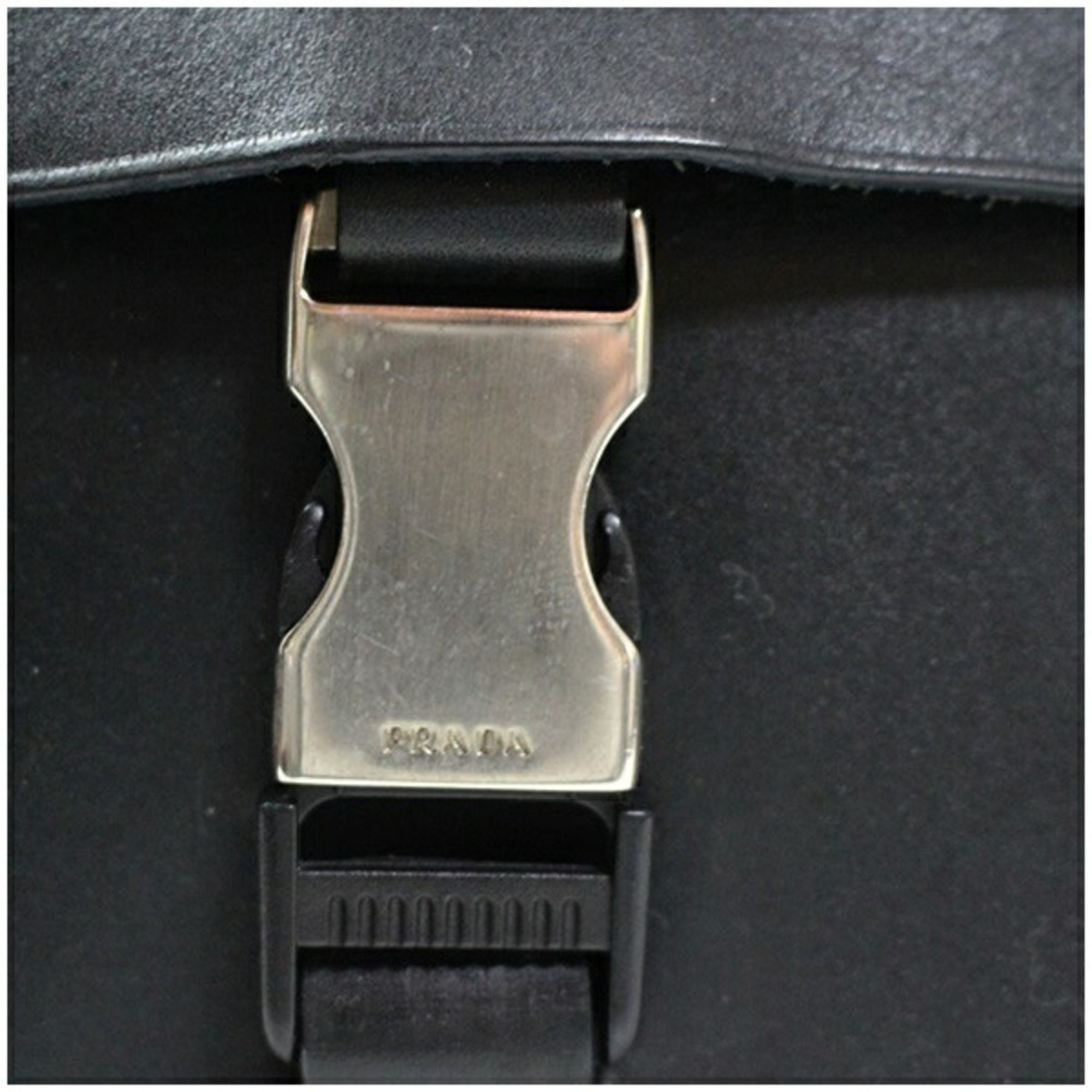 Leather Suede Messenger Bag Pouch Shoulder Bag (Pre-Owned) - Prada - Modalova