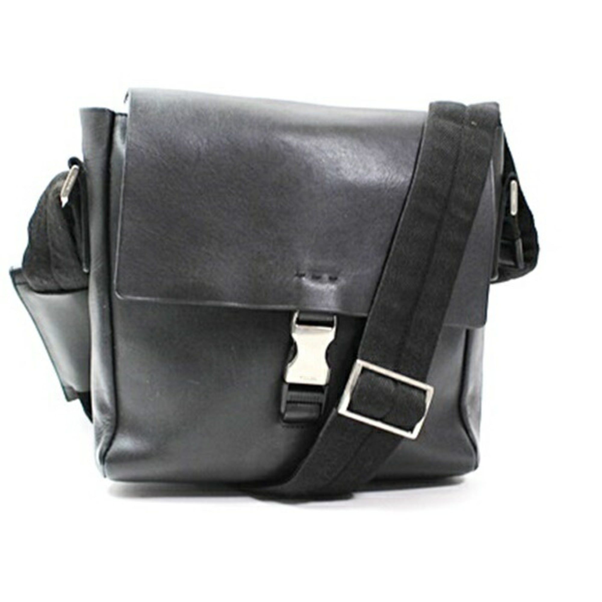 Leather Suede Messenger Bag Pouch Shoulder Bag (Pre-Owned) - Prada - Modalova