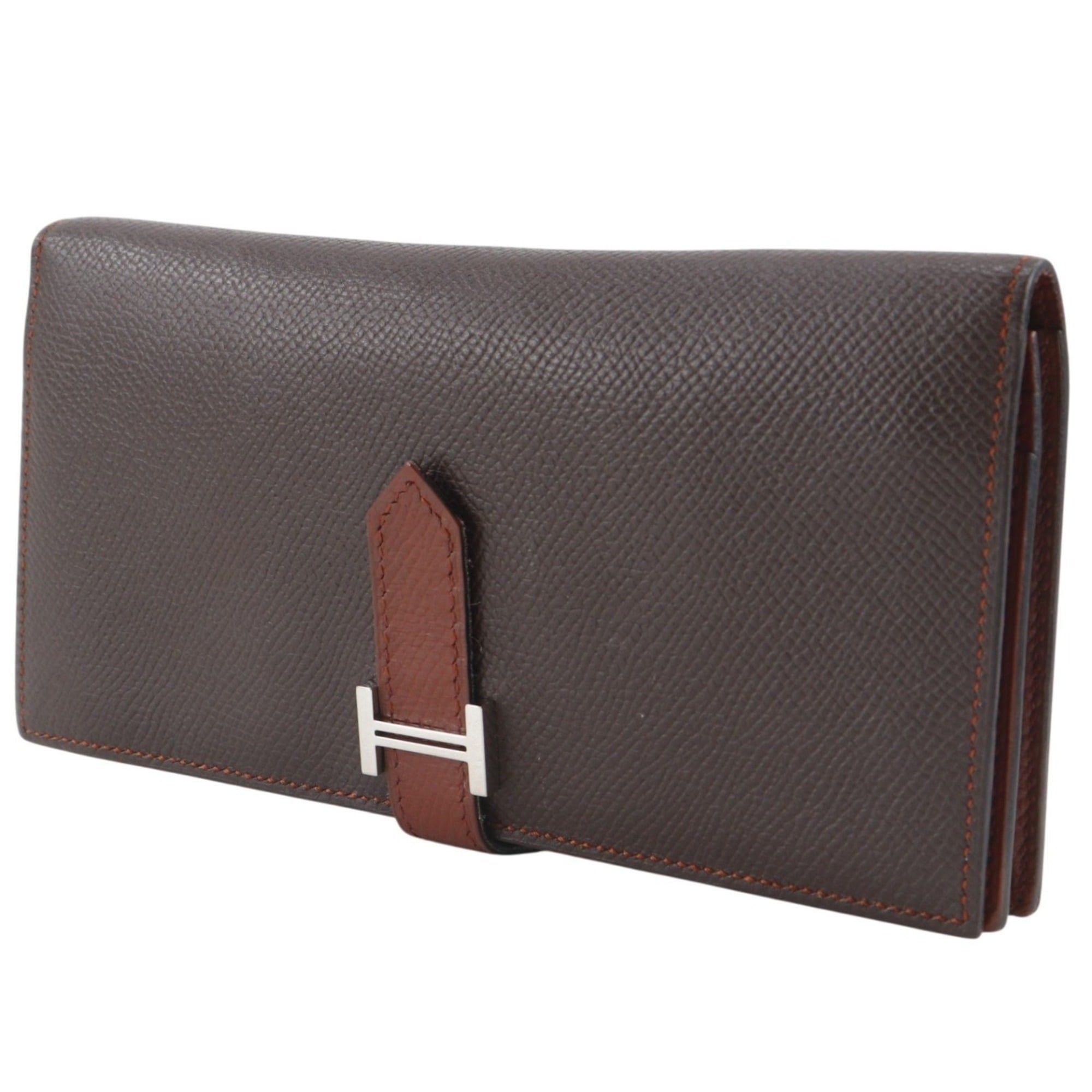 Epsom Leather Long Wallet (Bi-Fold) (Pre-Owned) - Hermes - Modalova