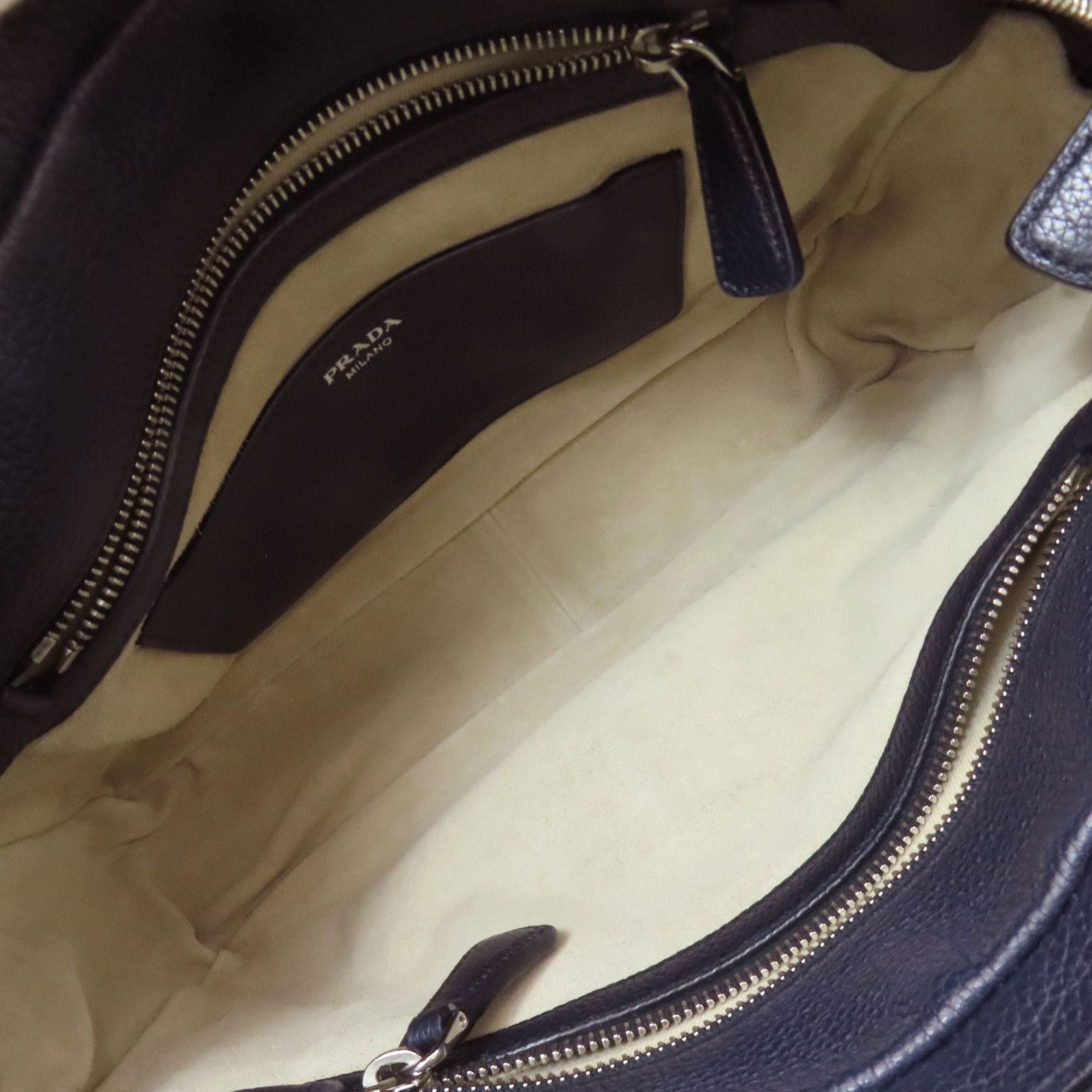 Leather Shoulder Bag (Pre-Owned) - Prada - Modalova