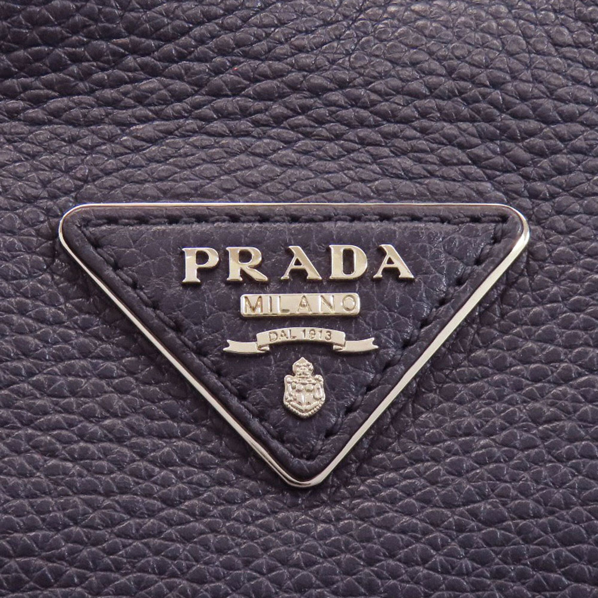Leather Shoulder Bag (Pre-Owned) - Prada - Modalova