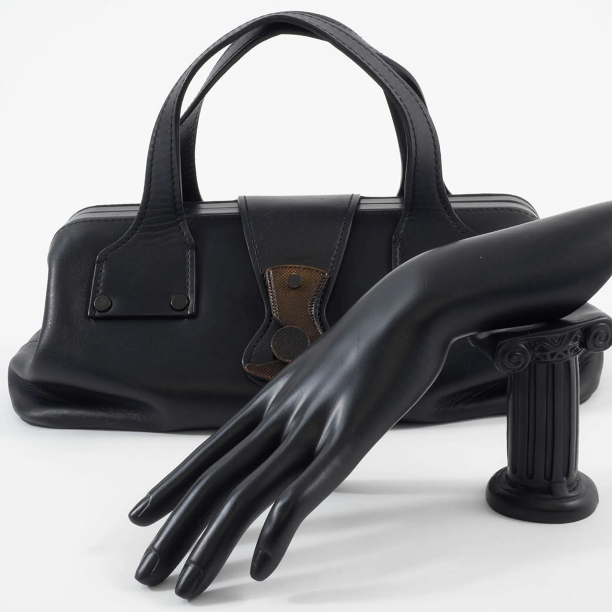 Leather Handbag (Pre-Owned) - Gucci - Modalova
