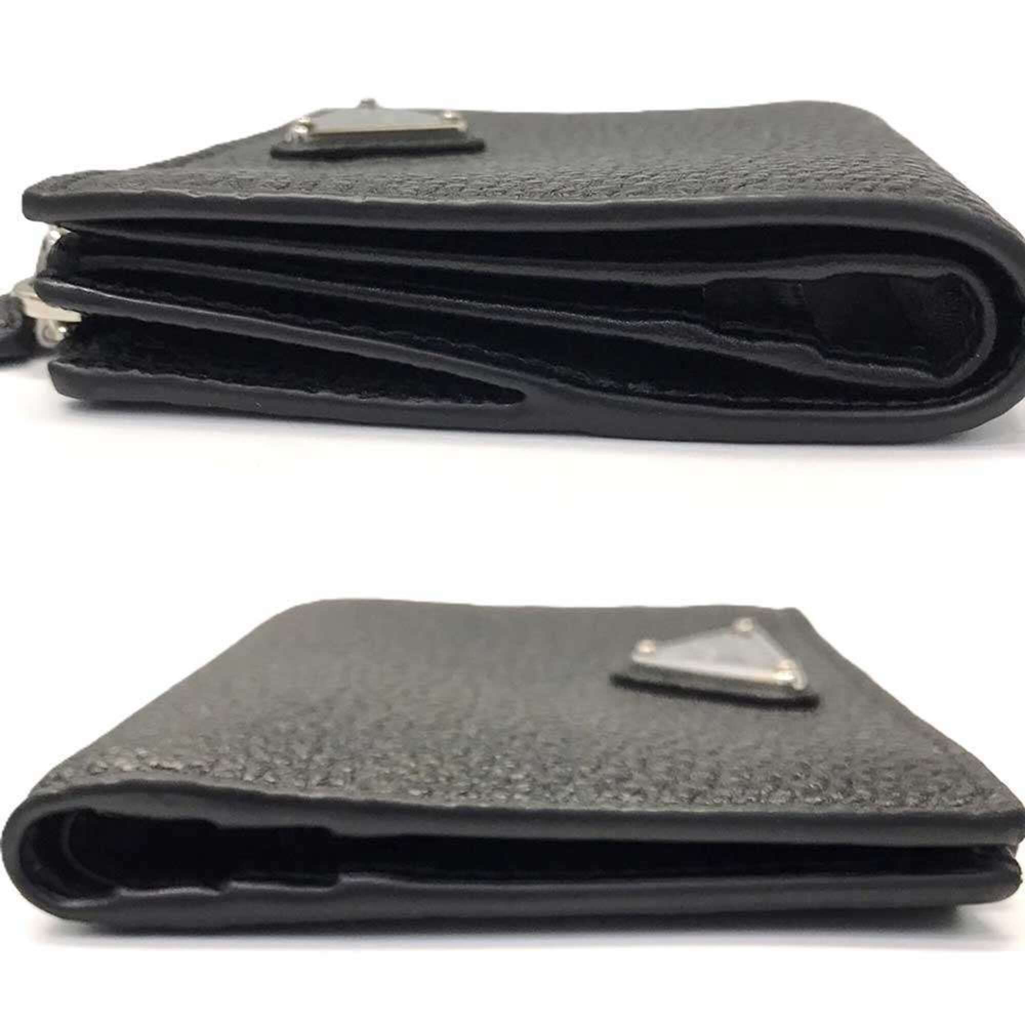 Leather Wallet (Bi-Fold) (Pre-Owned) - Prada - Modalova