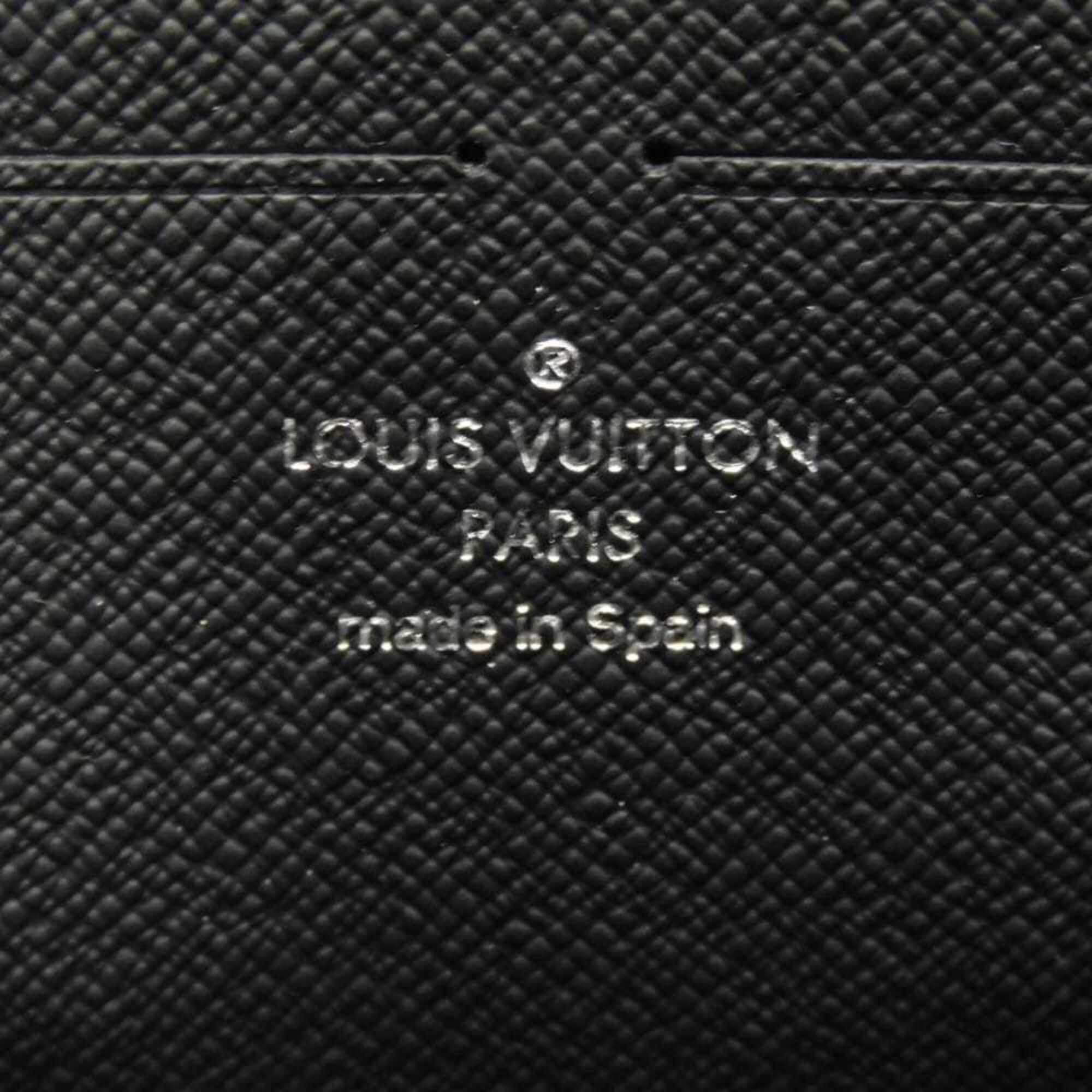 Damier Graphite Damier Graphite Canvas Leather Long Wallet (Bi-Fold) (Pre-Owned) - Louis Vuitton - Modalova