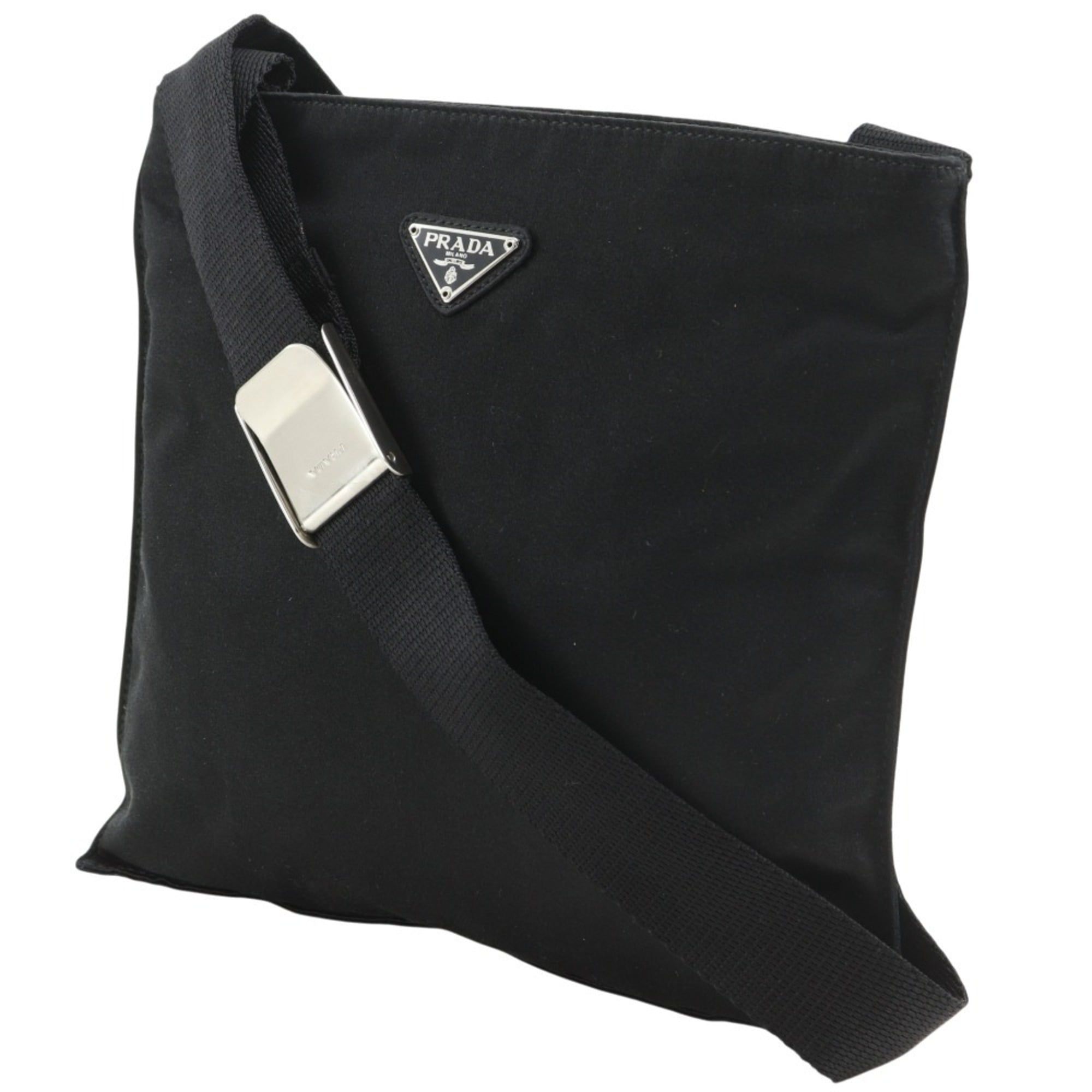 Satin Pochette Shoulder Bag (Pre-Owned) - Prada - Modalova