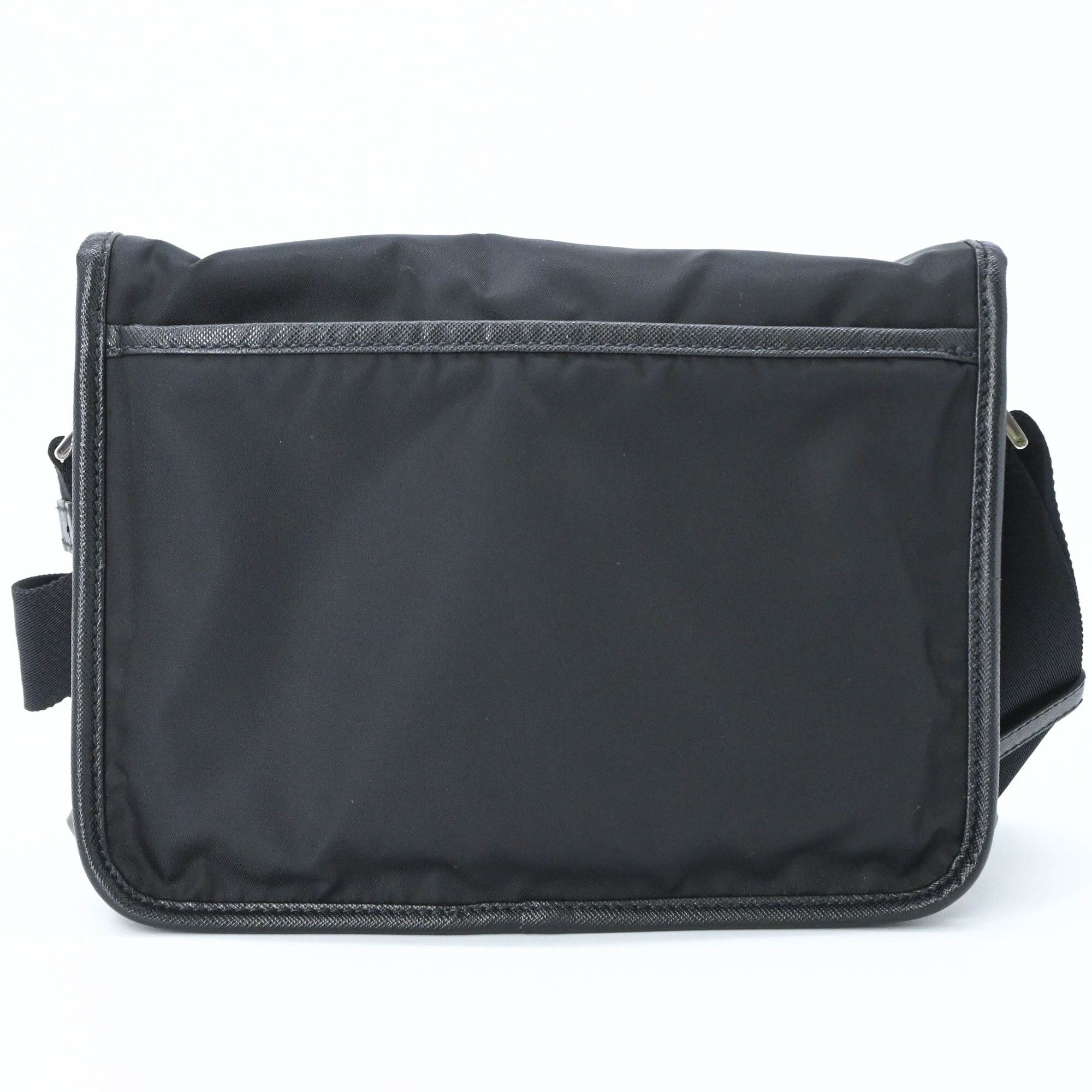 Nylon Leather Shoulder Bag (Pre-Owned) - Prada - Modalova
