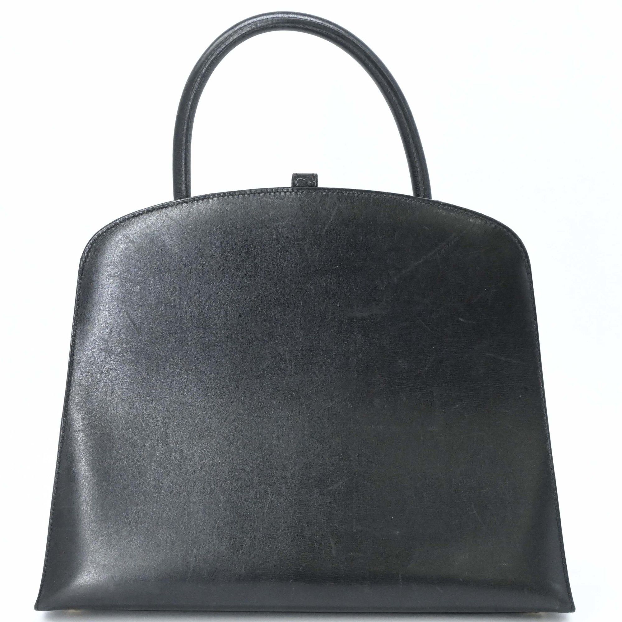 Dalvy Box Calf Leather Handbag (Pre-Owned) - Hermes - Modalova