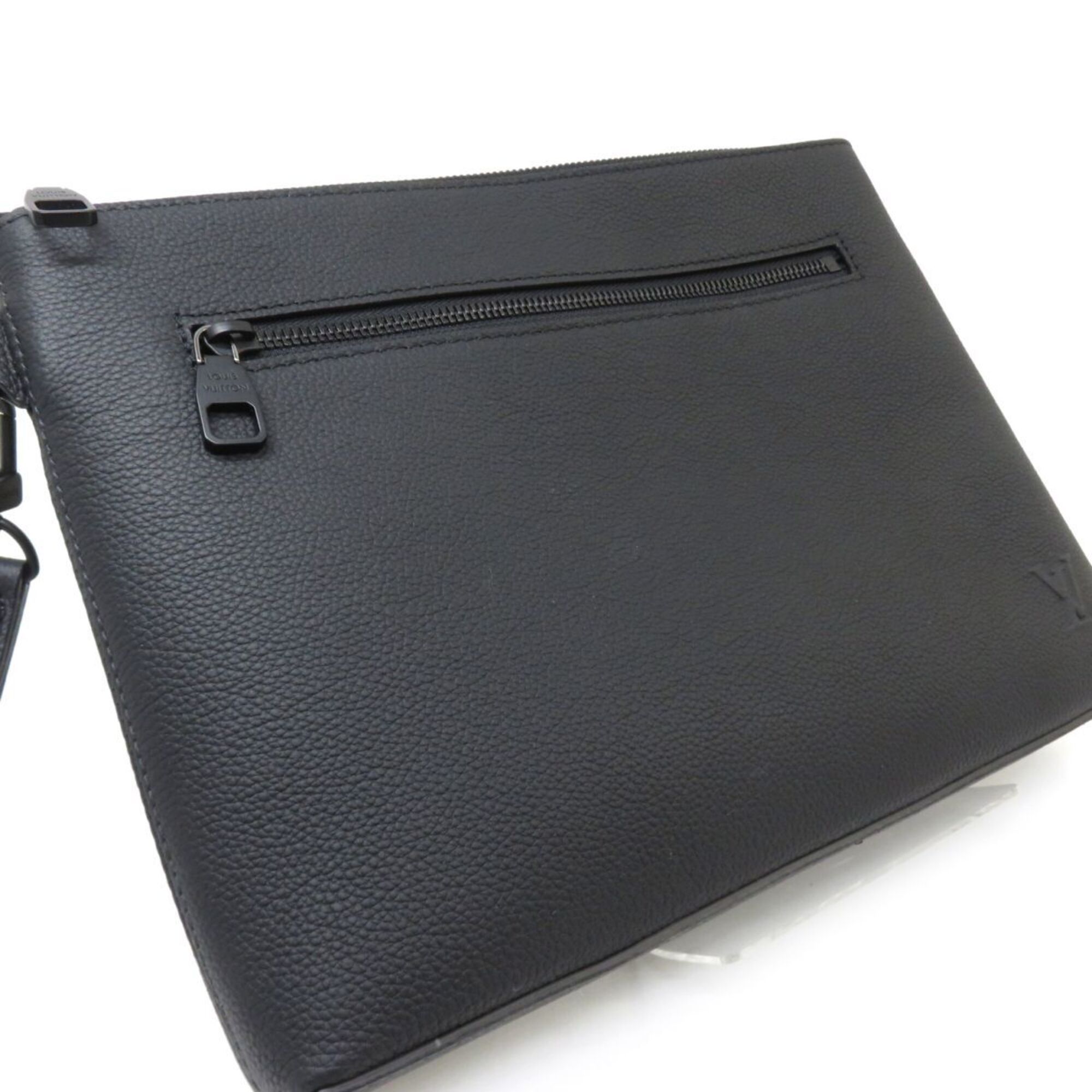 Leather Clutch Bag Pouch (Pre-Owned) - Louis Vuitton - Modalova