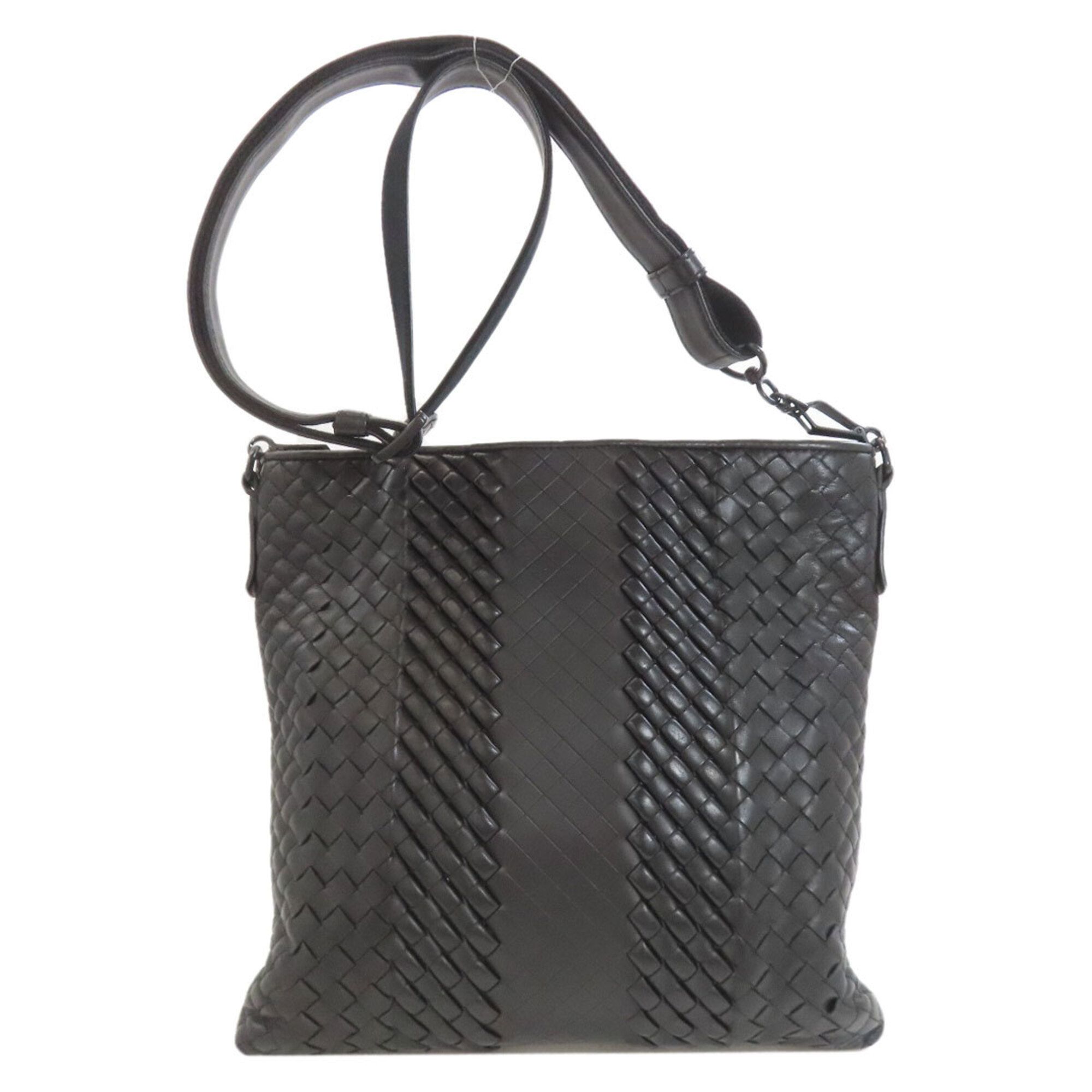 Leather Shoulder Bag (Pre-Owned) - Bottega Veneta - Modalova