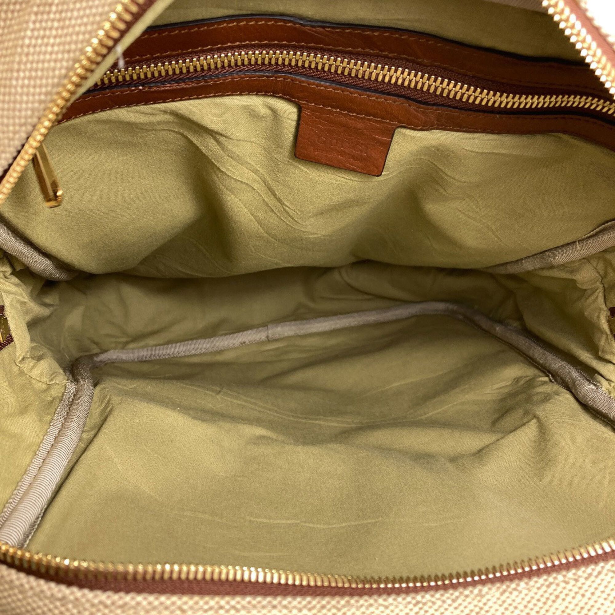Canvas Backpack (Pre-Owned) - Gucci - Modalova