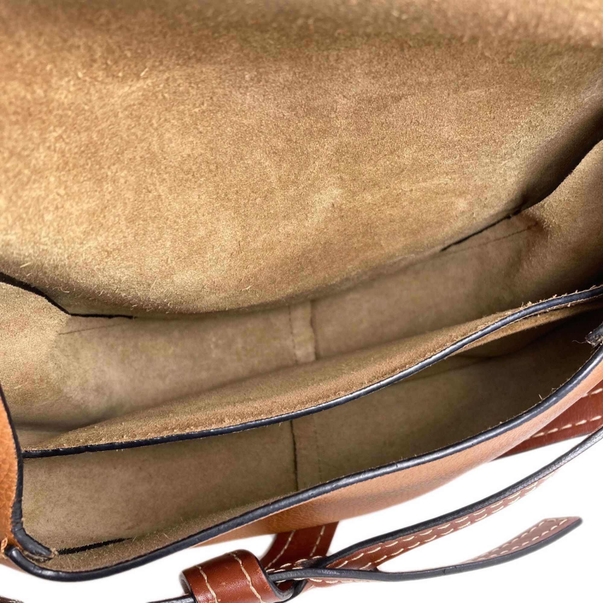 Leather Shoulder Bag (Pre-Owned) - Loewe - Modalova