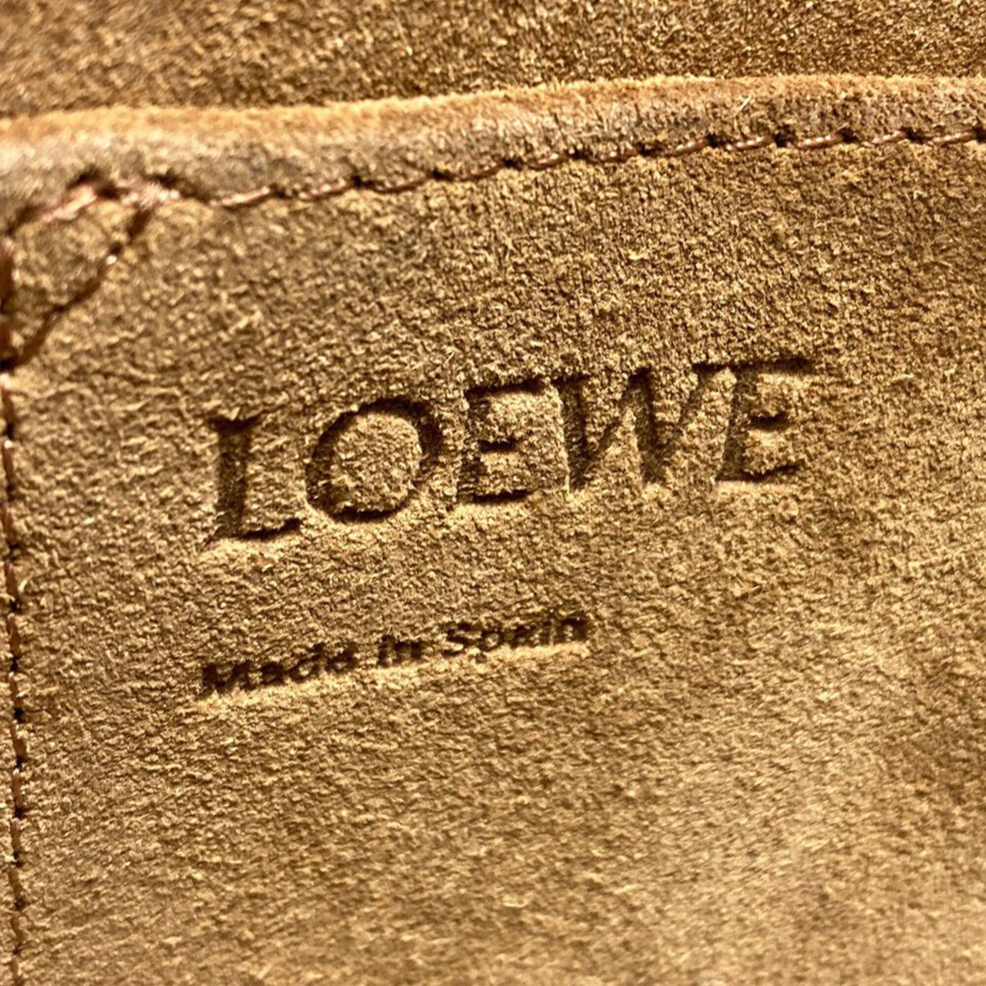 Leather Shoulder Bag (Pre-Owned) - Loewe - Modalova