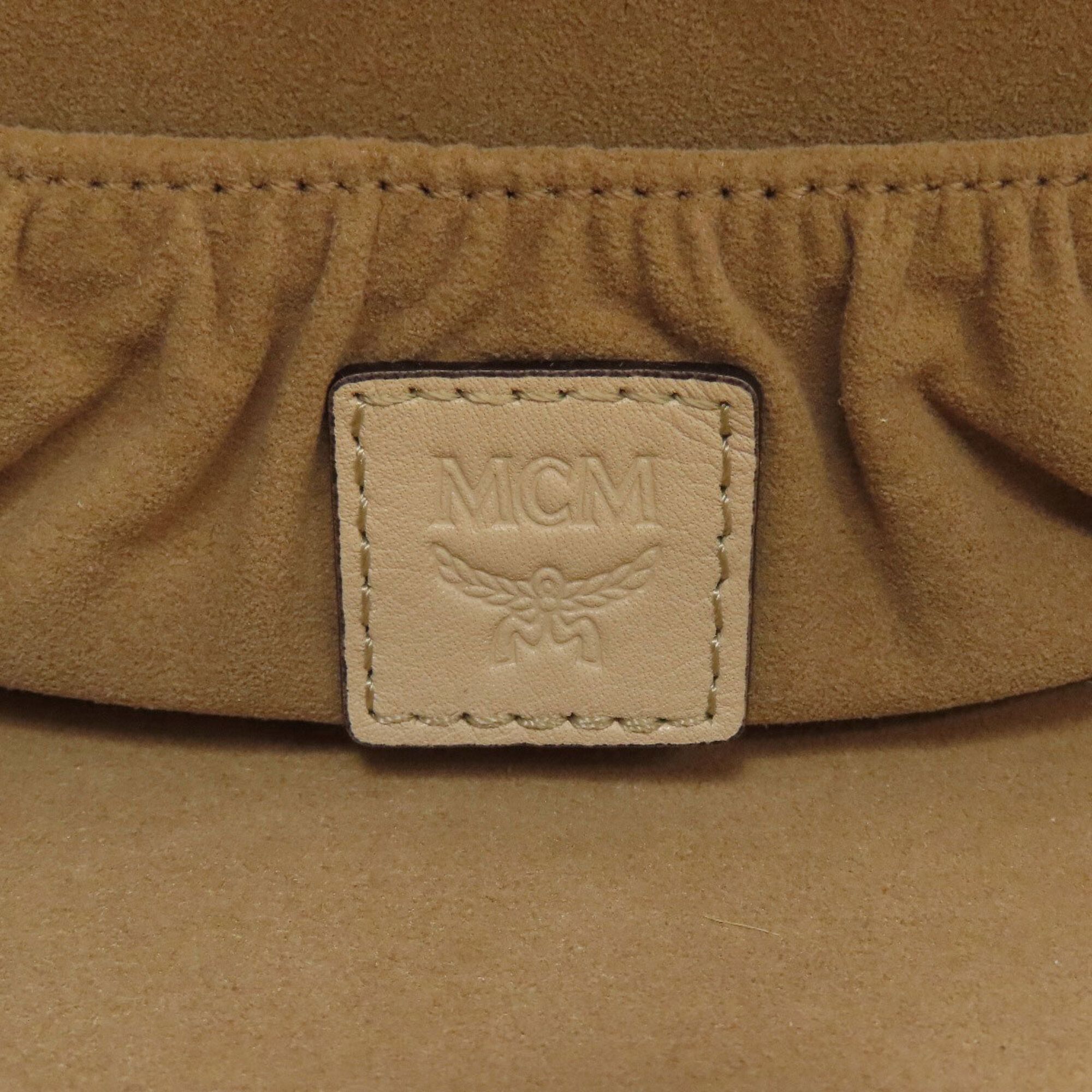 Mcm Beige Pvc Handbag (Pre-Owned) - MCM - Modalova