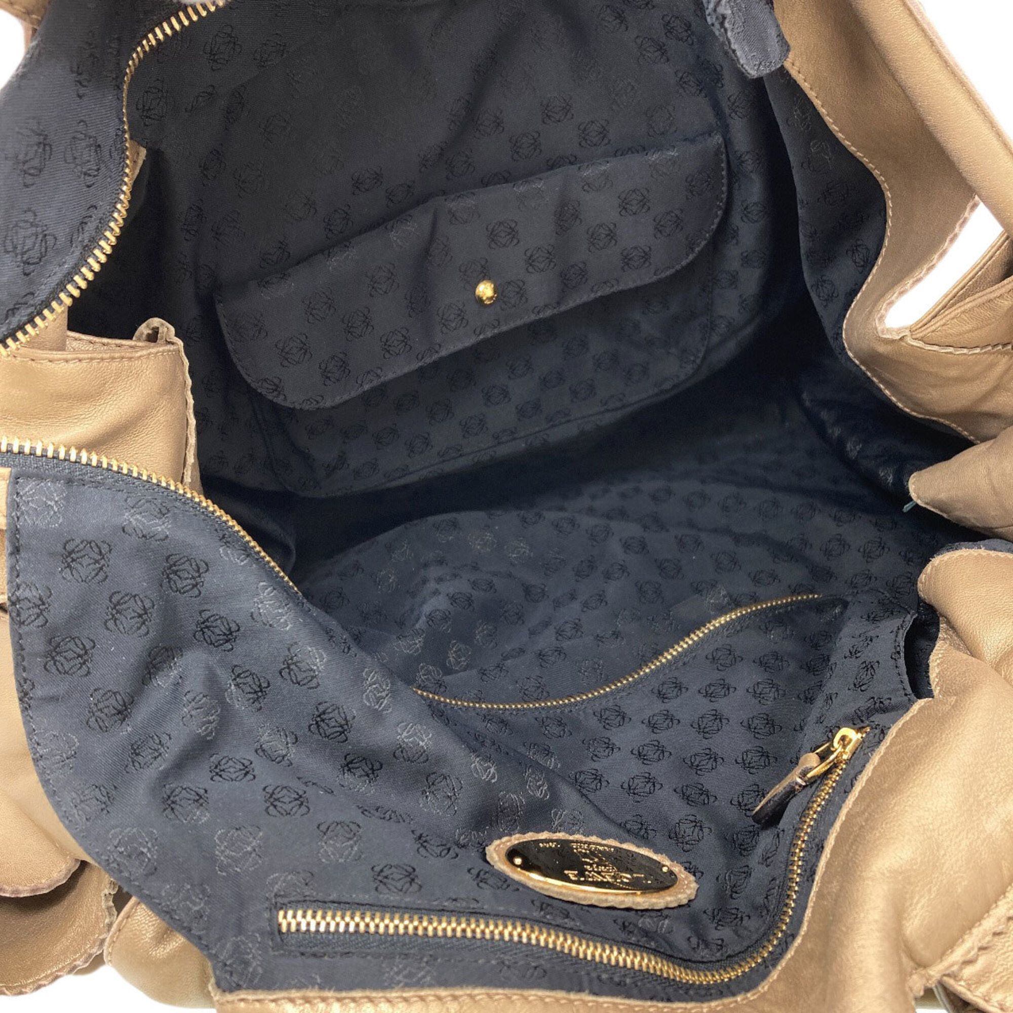 Leather Handbag (Pre-Owned) - Loewe - Modalova