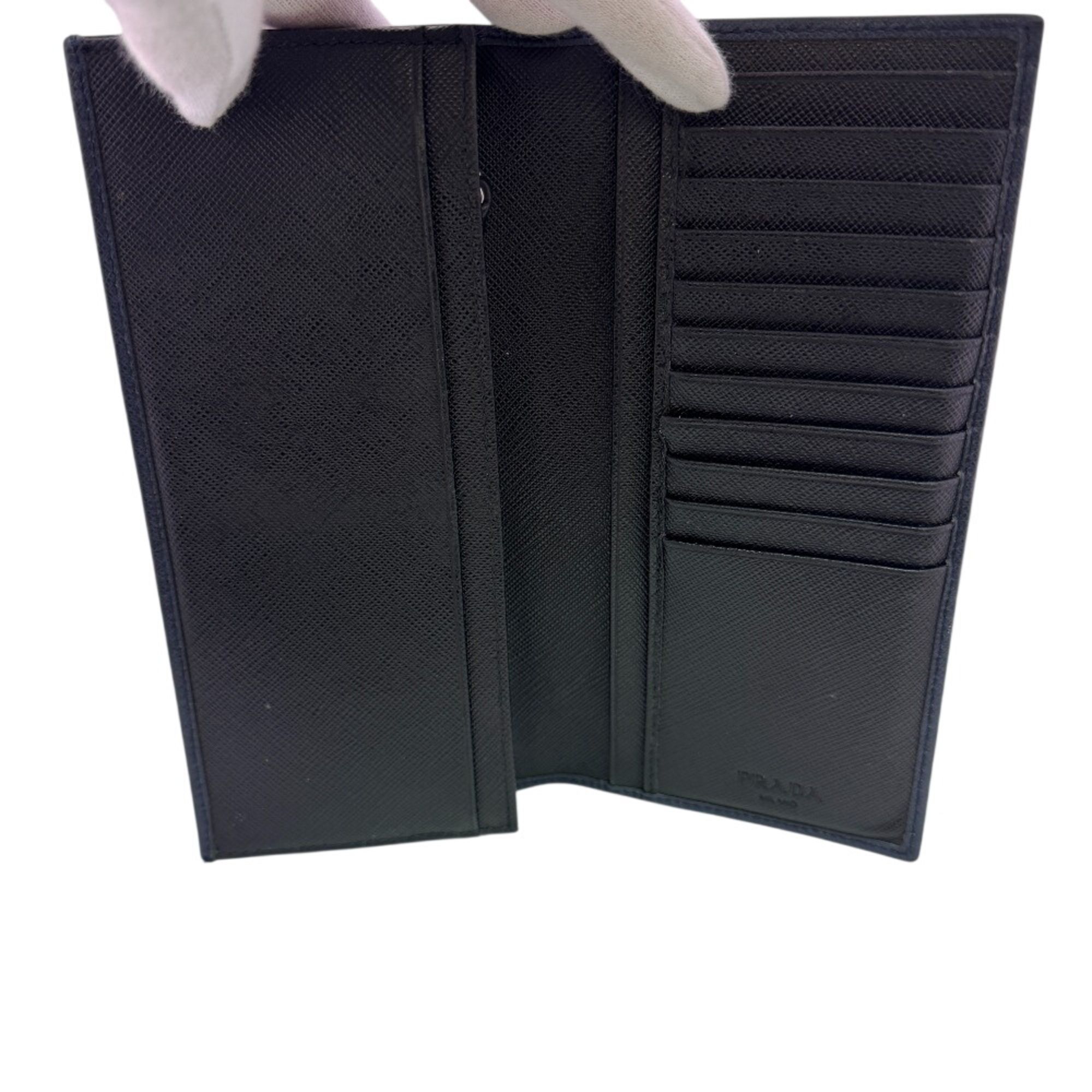 Saffiano Leather Long Wallet (Bi-Fold) (Pre-Owned) - Prada - Modalova
